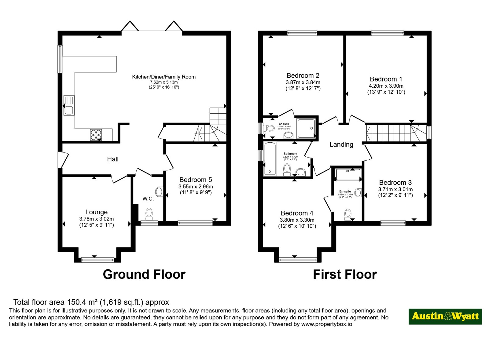 12, Saxonhurst Road, Dorset floorplan
