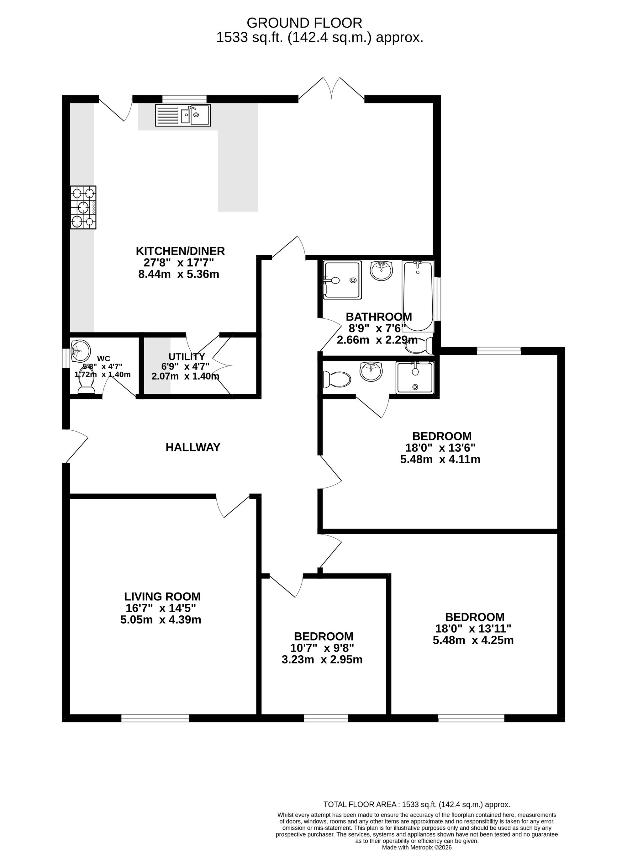 Tamarisk, Newport floorplan