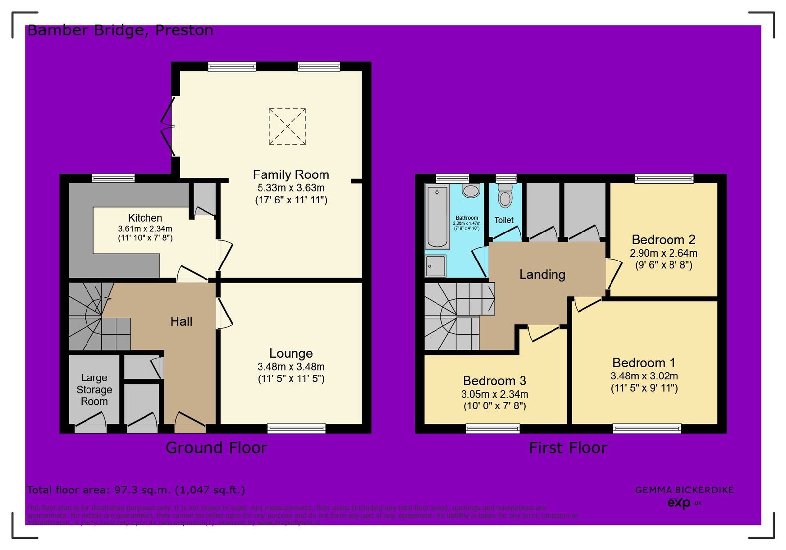 67, Homestead, Preston floorplan