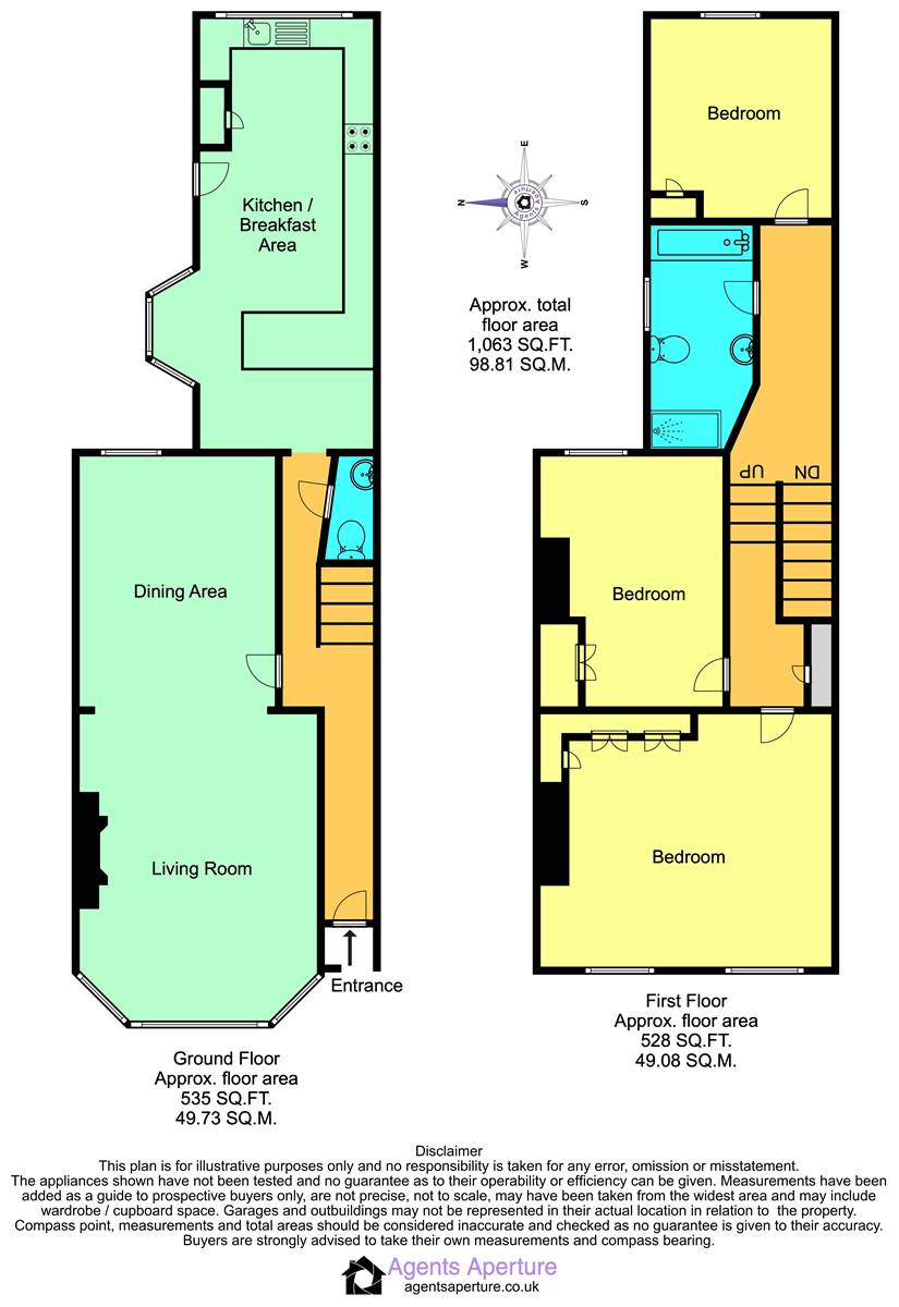 10, Gordon Road, Herne Bay floorplan