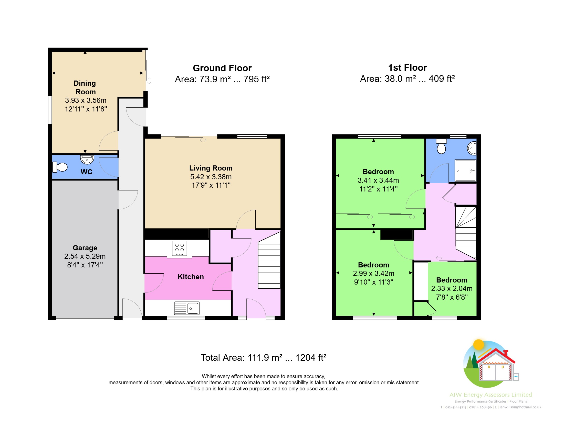 5, Further Meadow, Chelmsford floorplan
