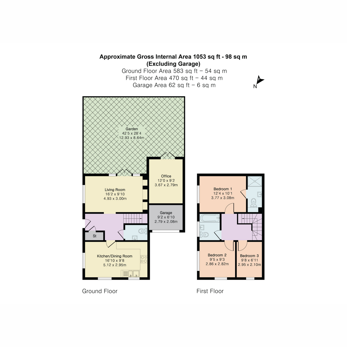 71, Cherry Croft, Wantage floorplan