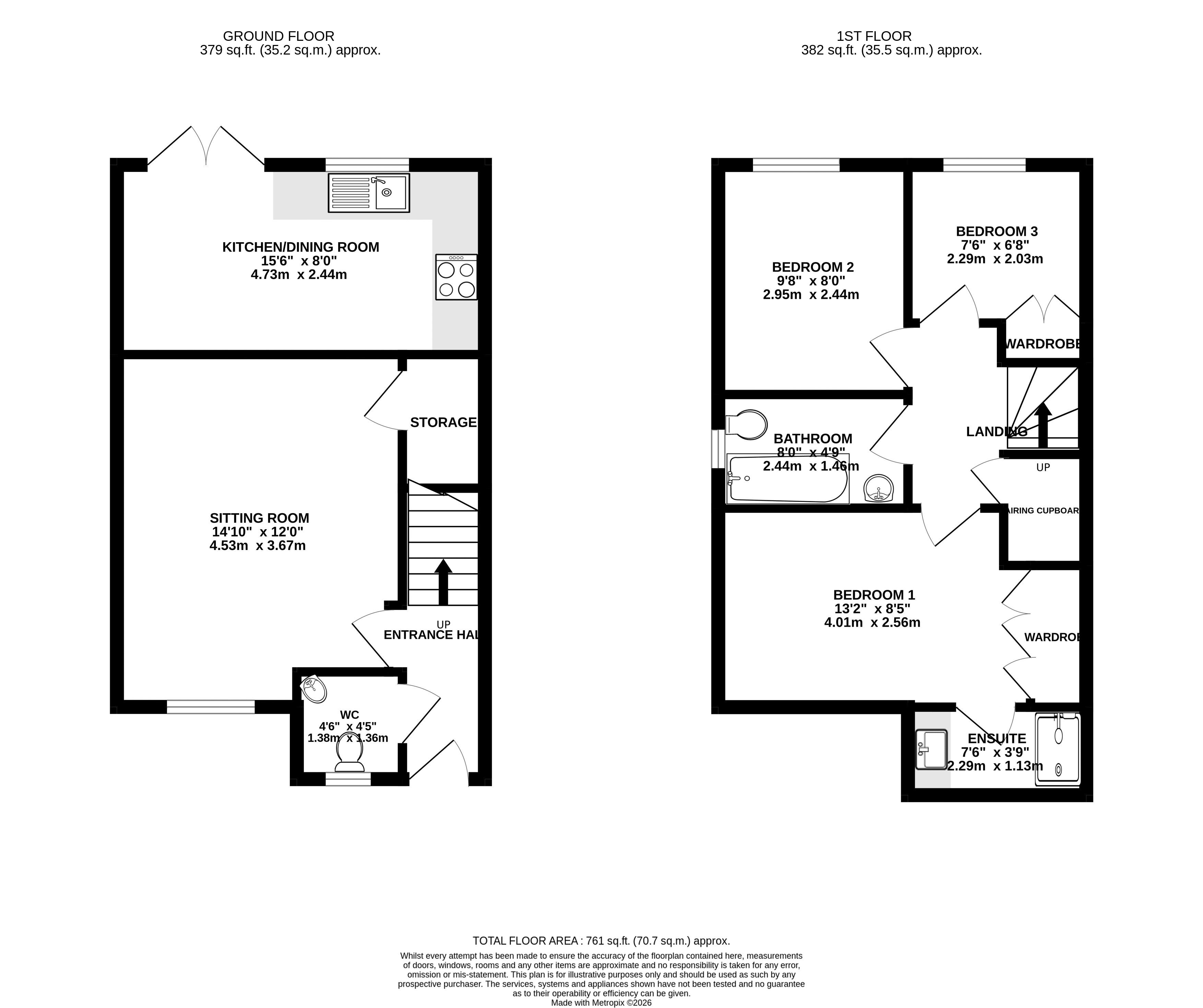 1, Riverside Close, Weston-Super-Mare floorplan