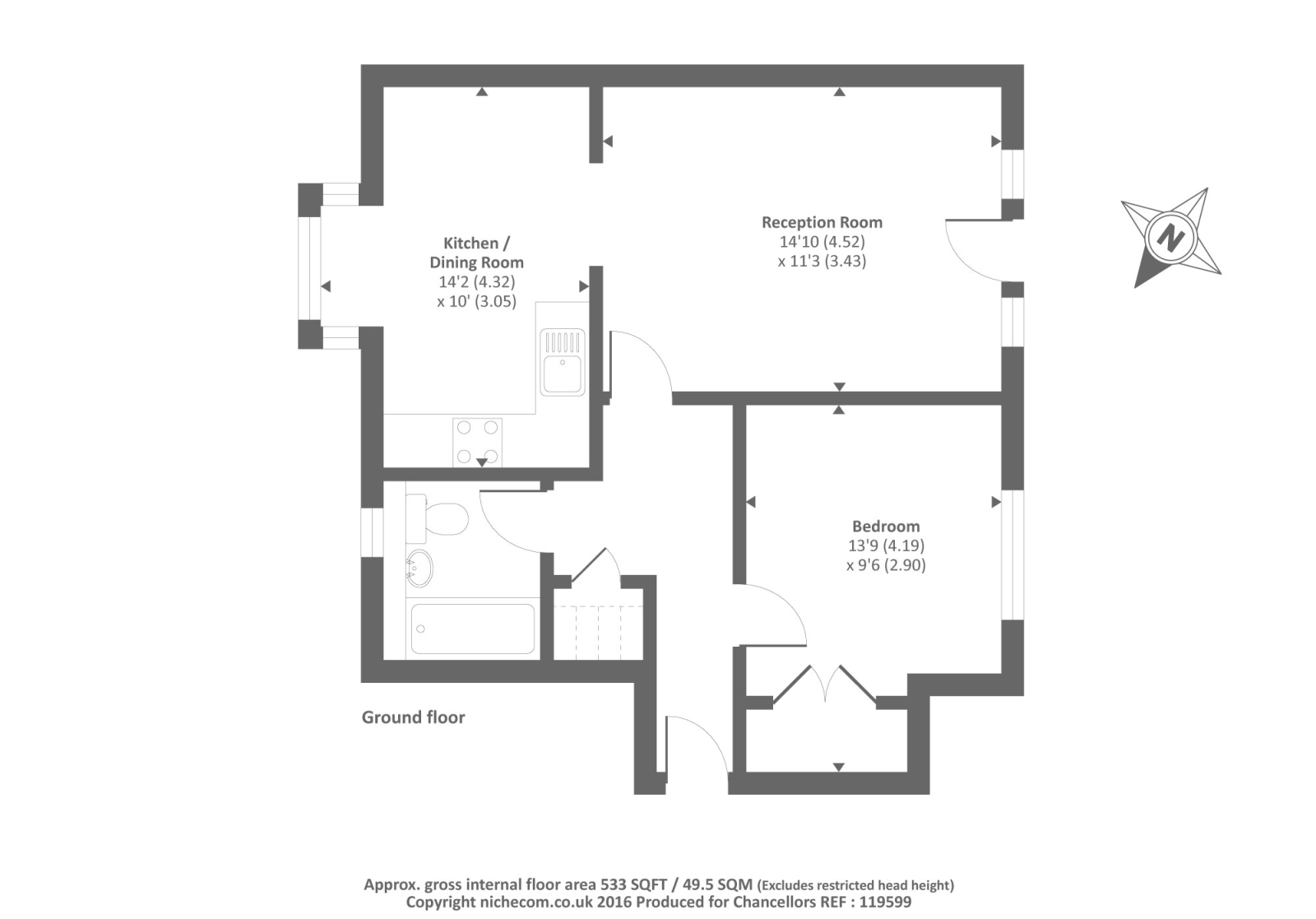 1 Bedrooms Flat to rent in Chillingworth Court, Headington OX3