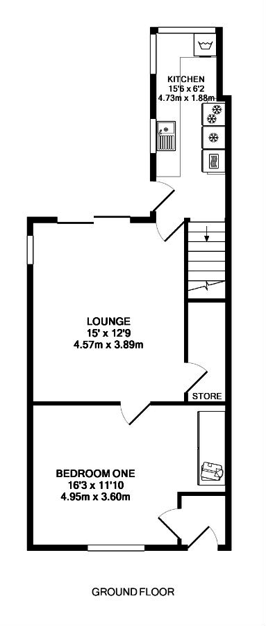 2 Bedrooms End terrace house for sale in High Academy Street, Armadale EH48