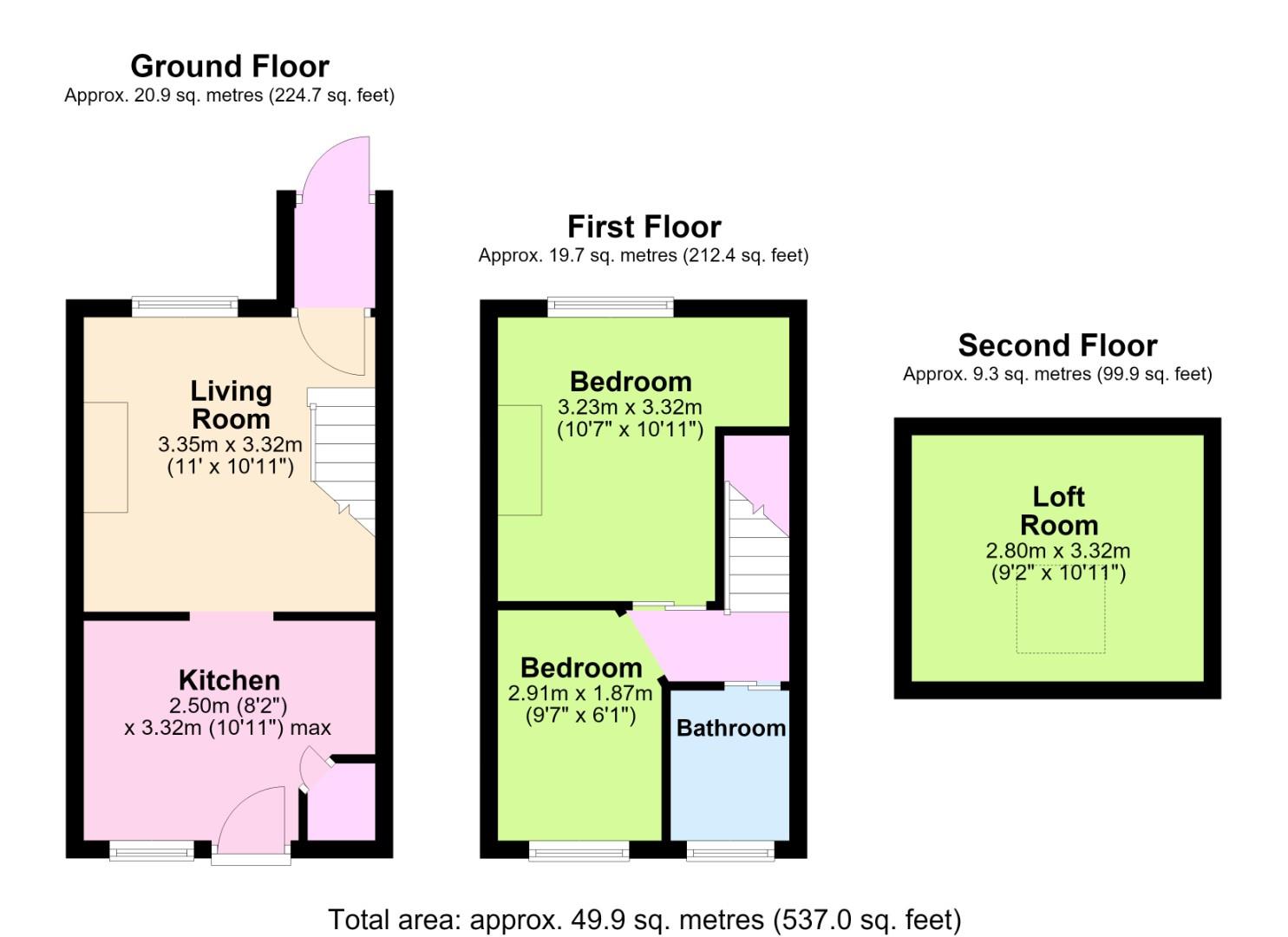 West Street, Lancing floorplan