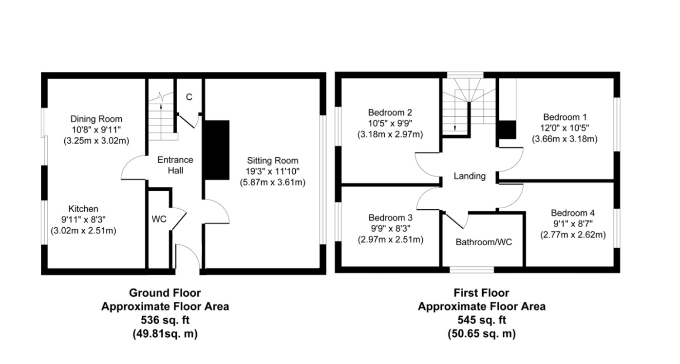 45, Castle Lane, Haverhill floorplan