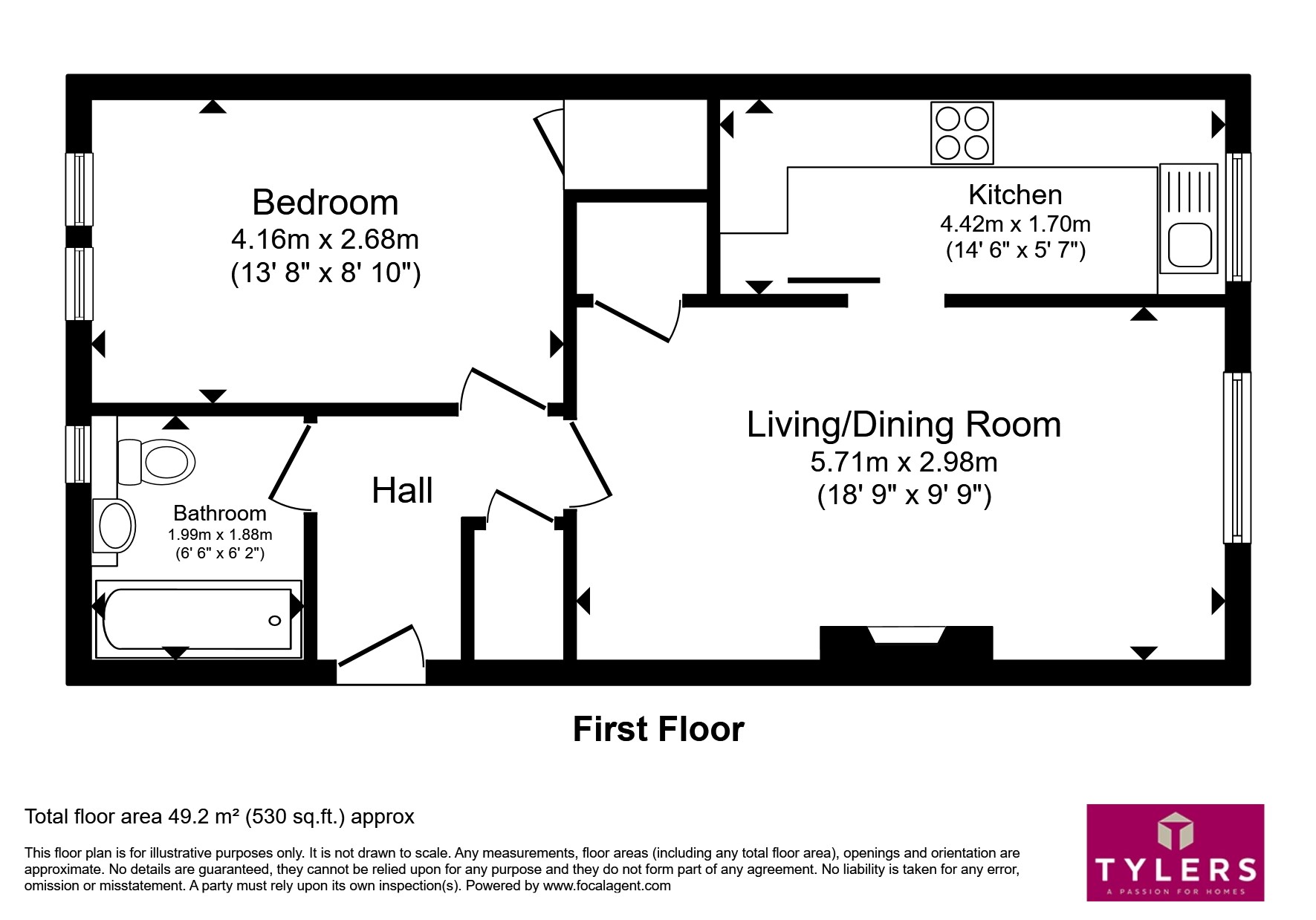 35, Armstrong Close, Newmarket floorplan