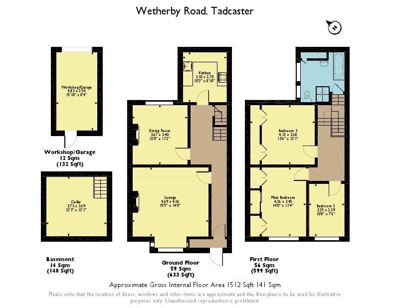 3 Bedrooms Terraced house for sale in Wetherby Road, Tadcaster LS24