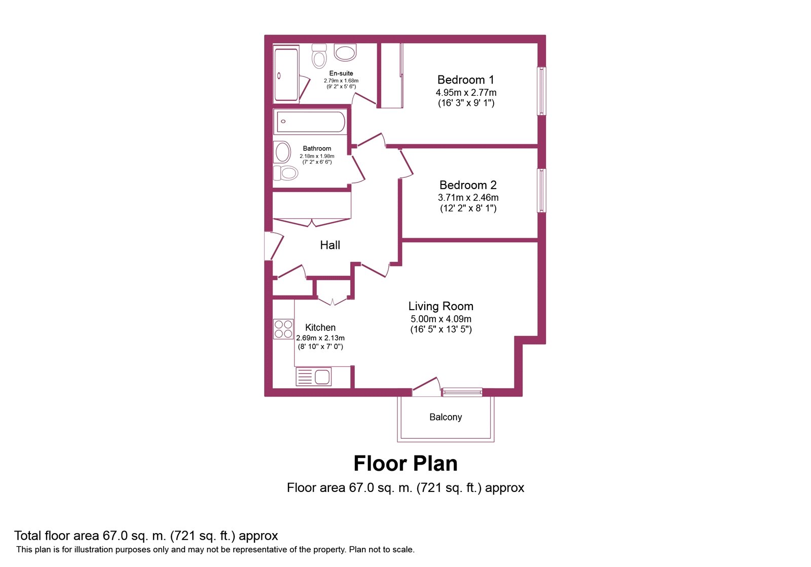 113, Skyline Central 1, Northern Quarter floorplan