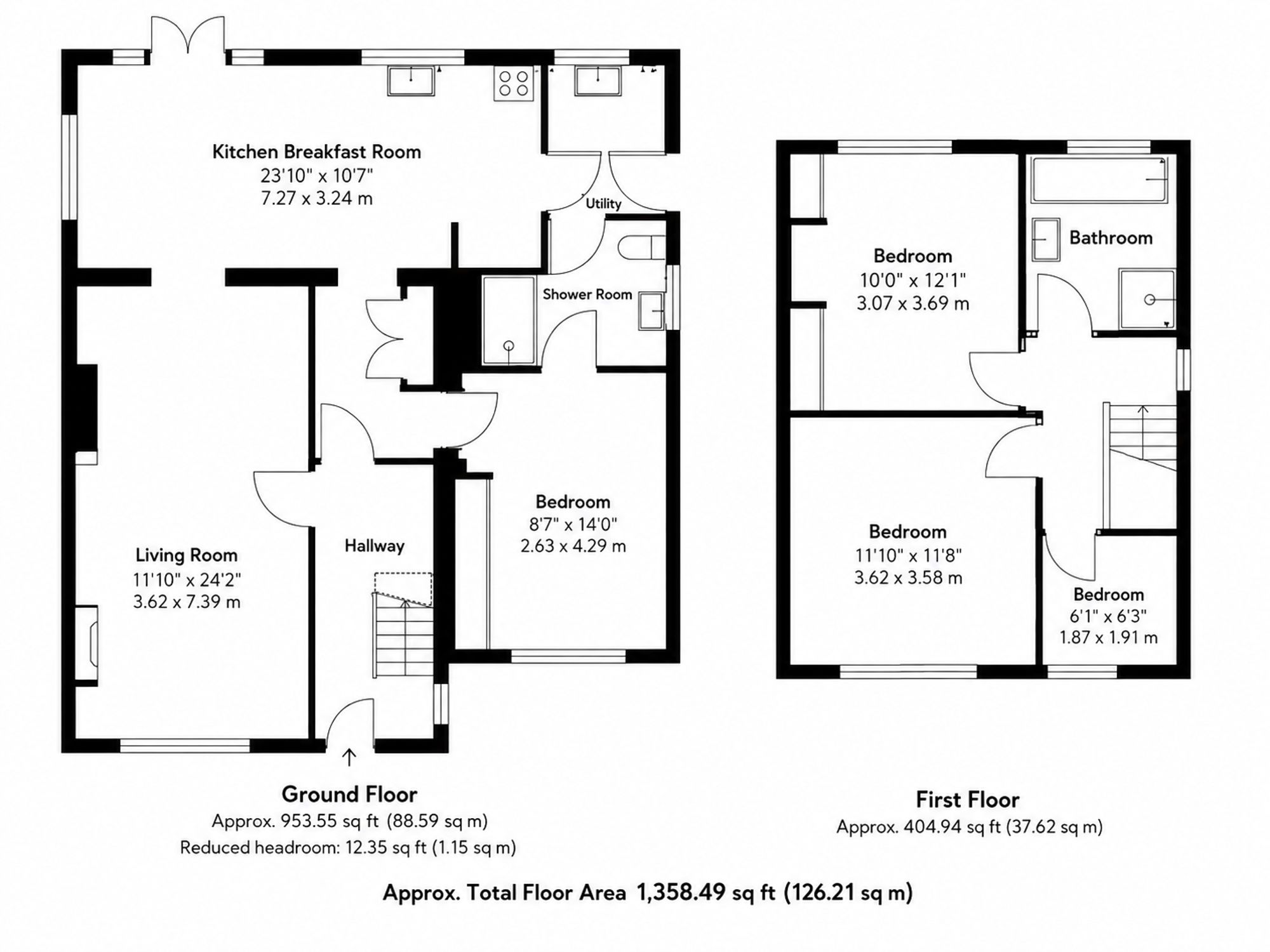 Woburn House Holmgate Road, Chesterfield floorplan