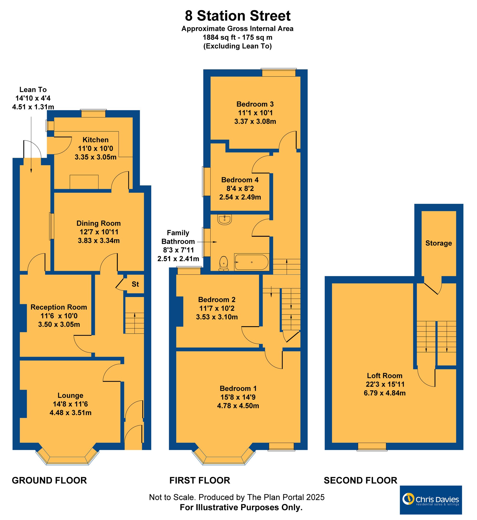 8 Station Street, Barry floorplan