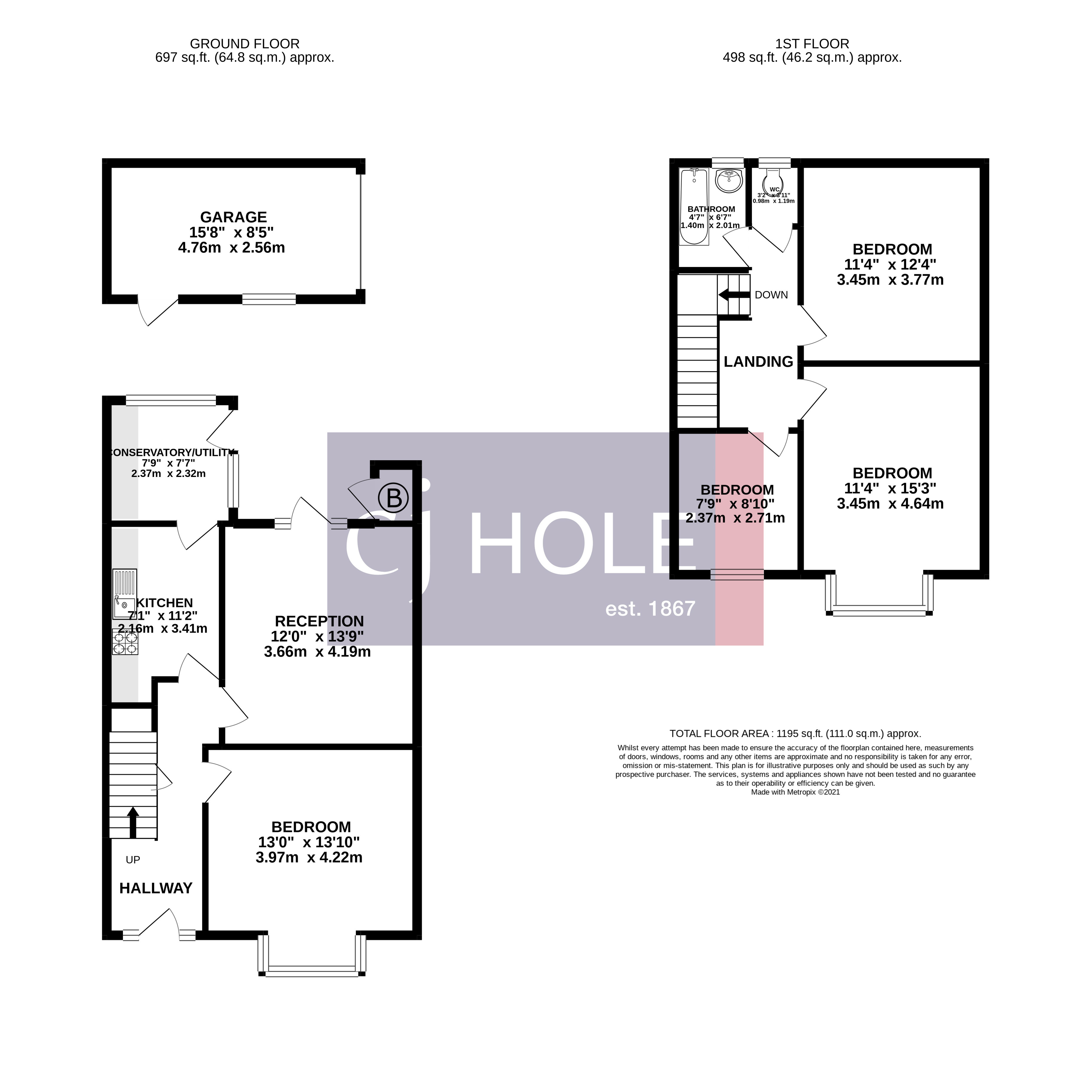 Fenton Road, Bristol floorplan
