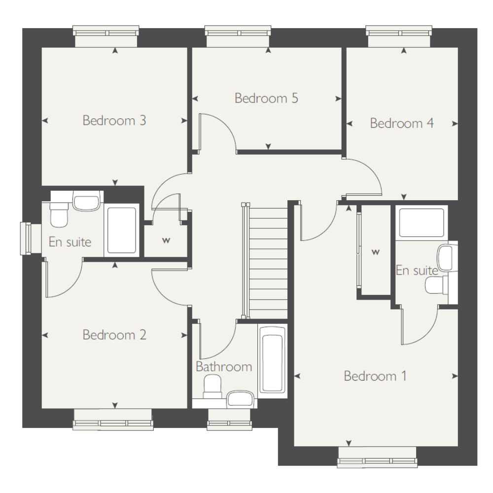 678, Countryside Homes @ Sherford, Plymouth floorplan