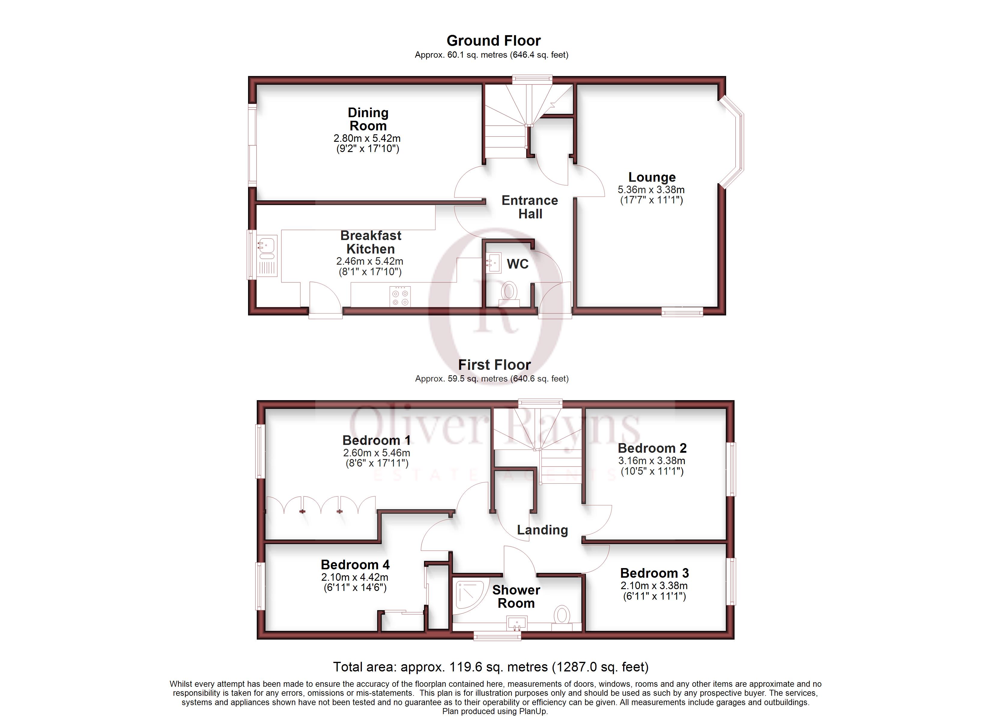 6, Lindrick Drive, Leicester floorplan