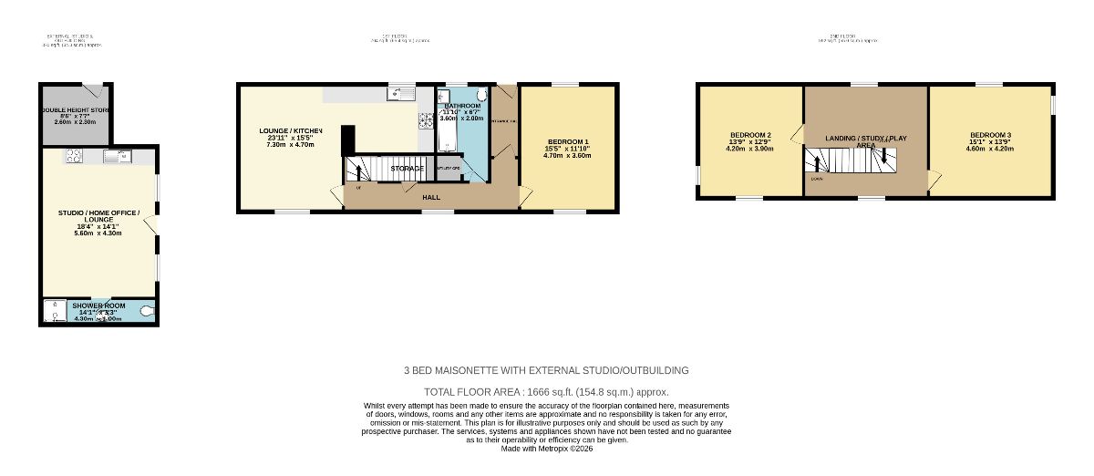12 Rossland Place (Upper Flat), Kinghorn, Burntisland floorplan