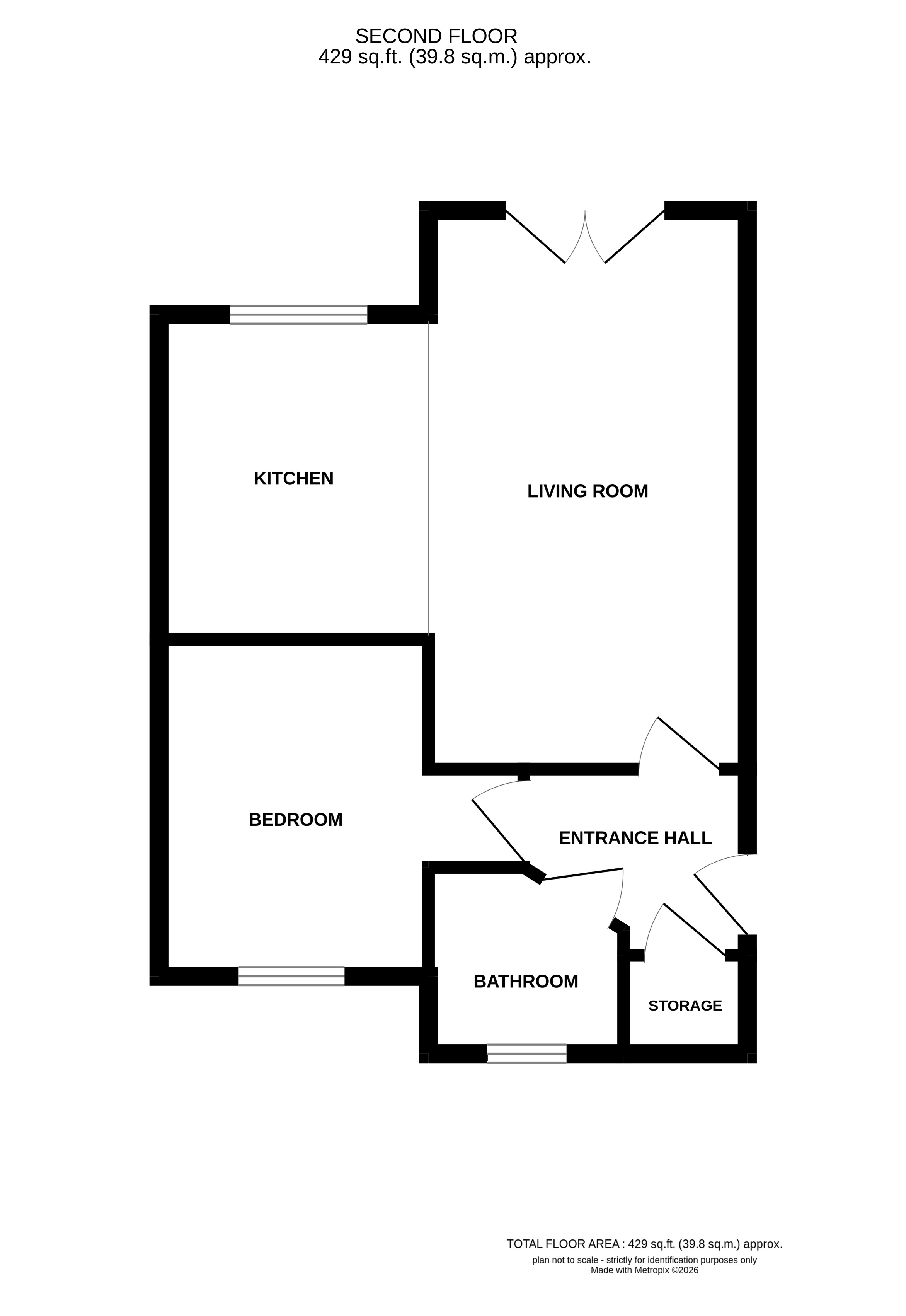 Flat 9, Lilac Lodge,, Larch Road, North Yorkshire floorplan