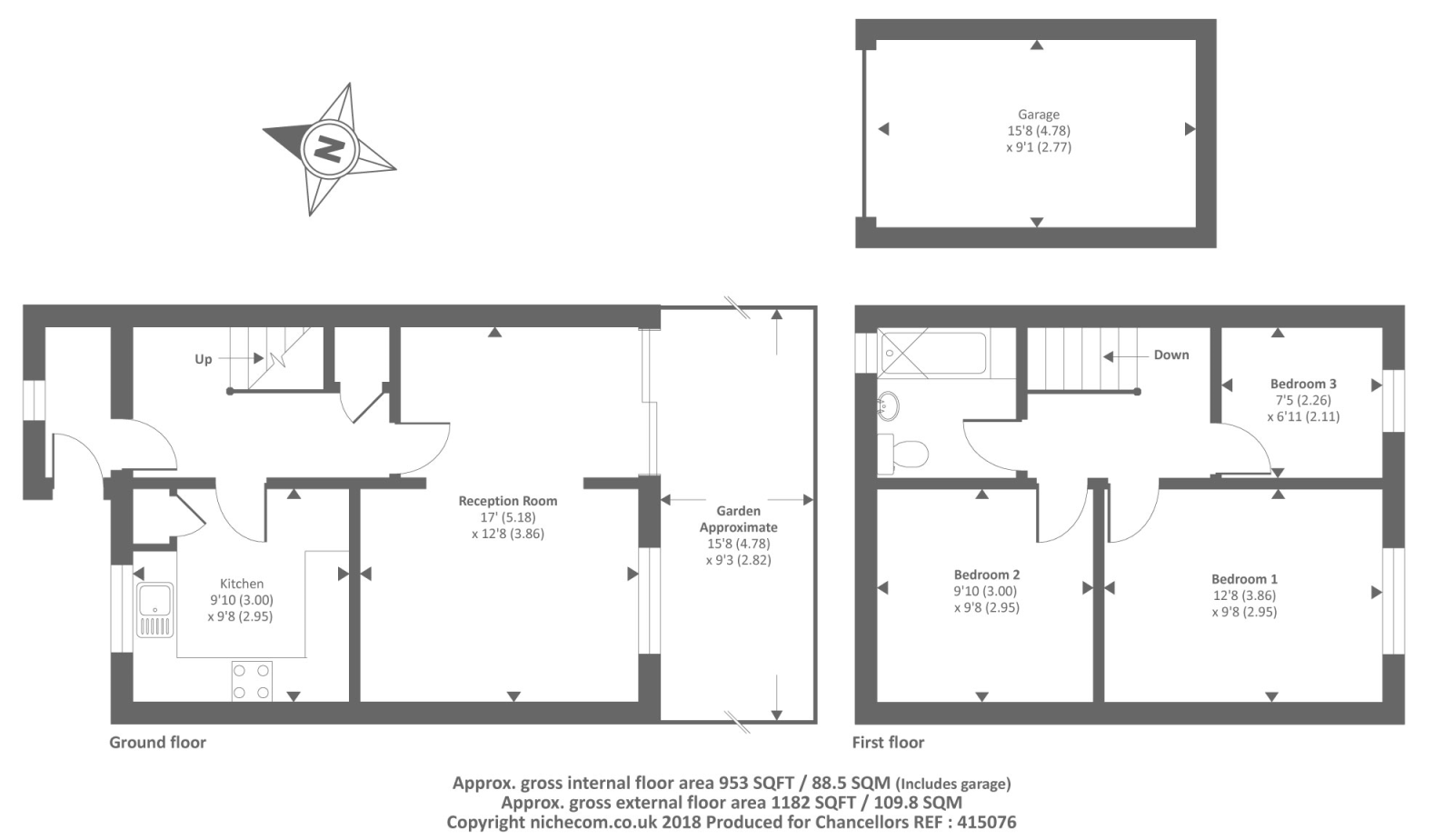 3 Bedrooms Terraced house for sale in North Street, Middle Barton OX7