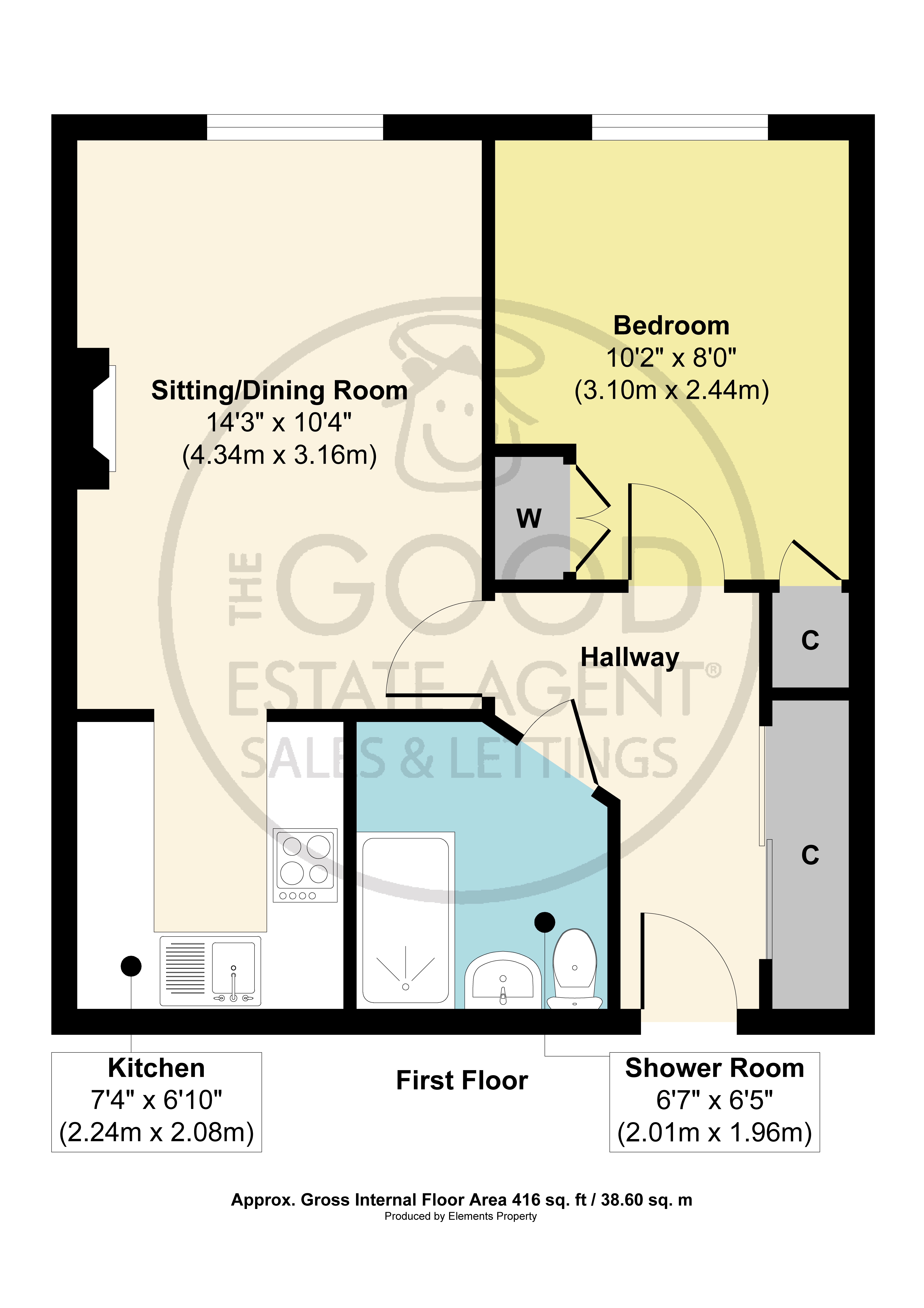Flat 15, Lynwood, Wilmslow floorplan