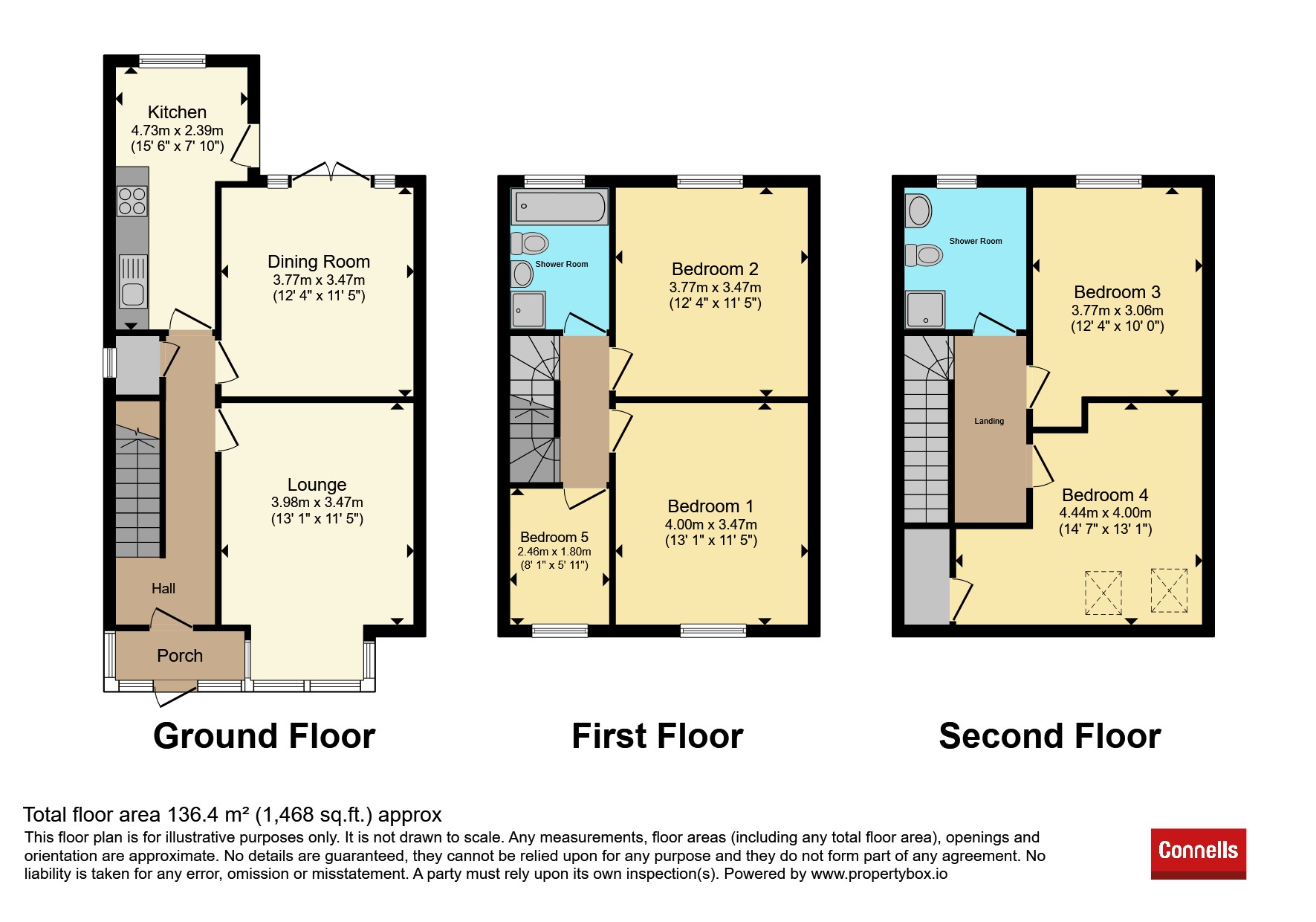 73, Spring Lane, Birmingham floorplan
