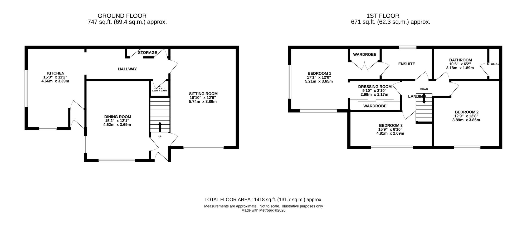 Beech bank 8 Beeston Brow, Macclesfield floorplan