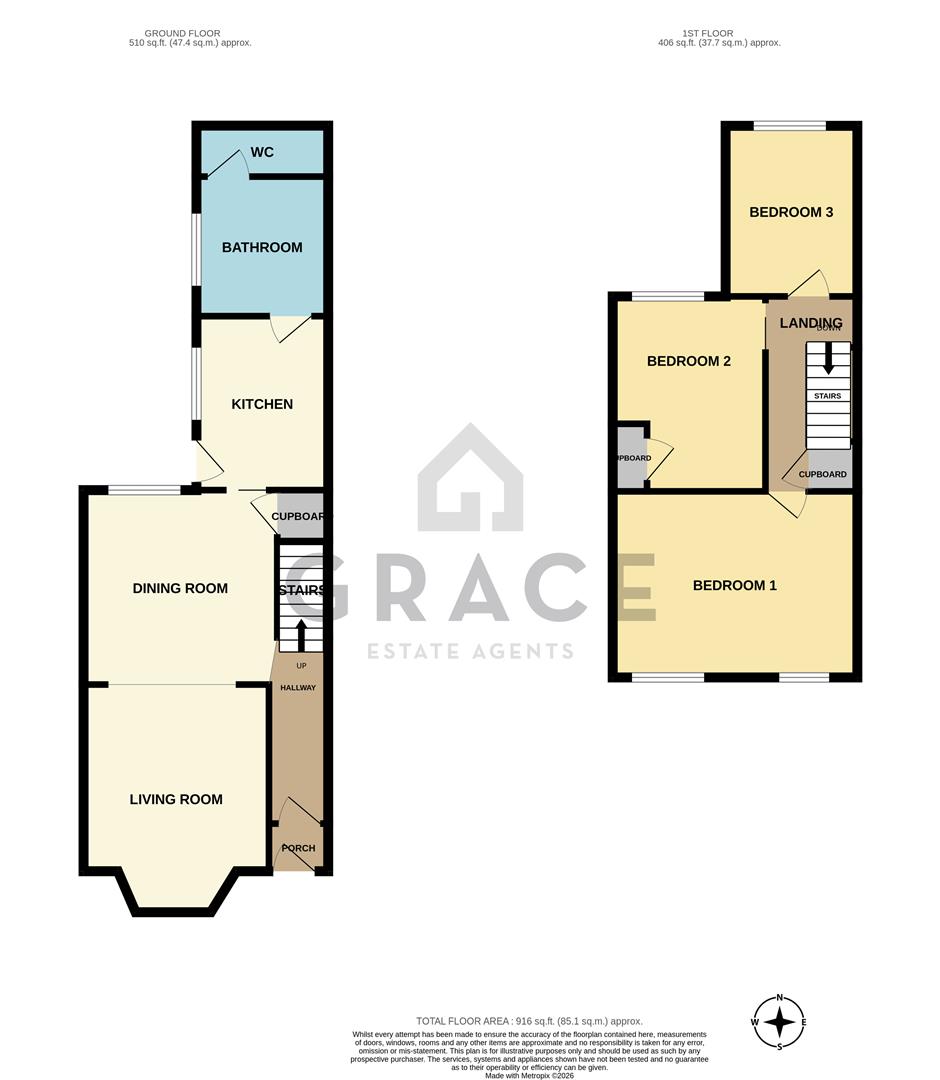 56, Rectory Road, Ipswich floorplan