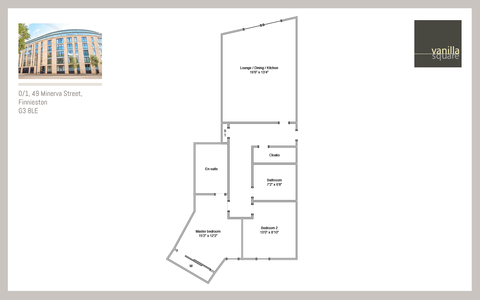 2 Bedrooms Flat for sale in Minerva Street, Glasgow G3