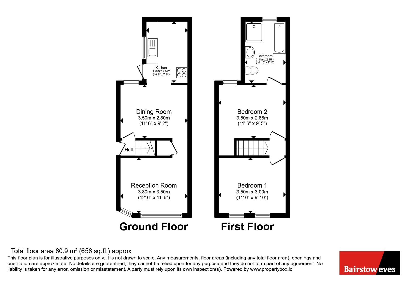 28, Drummond Road, Romford floorplan