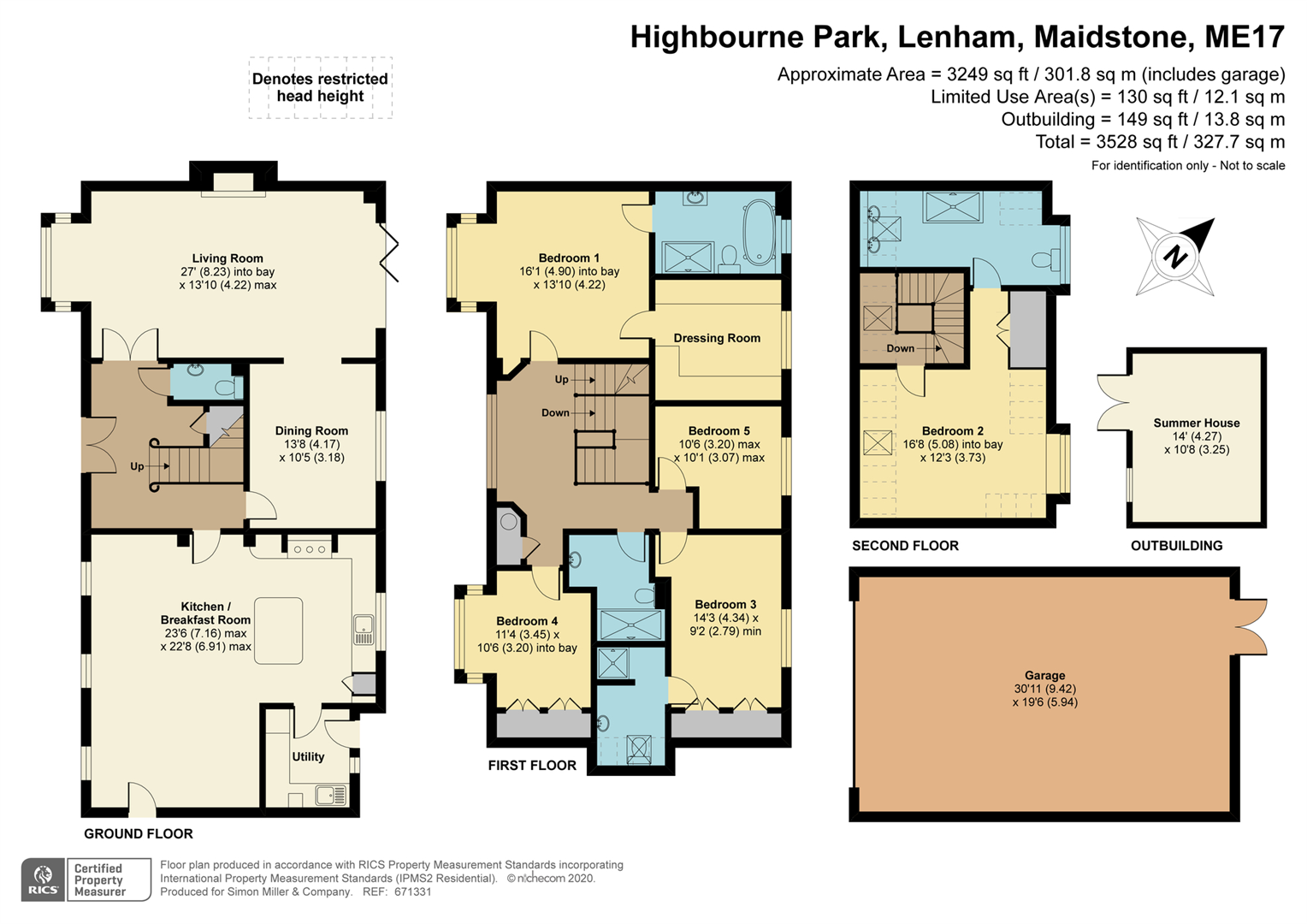 Fulbrook House, Highbourne Park, Maidstone floorplan