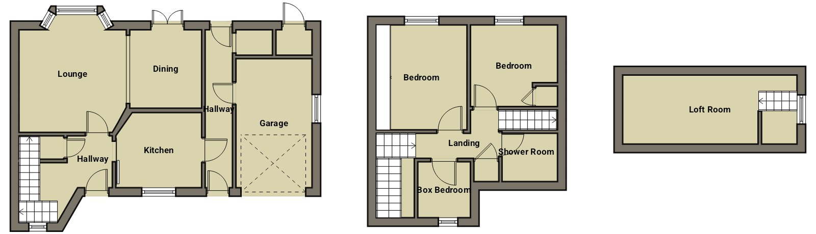 10, The Rise, Haverfordwest floorplan