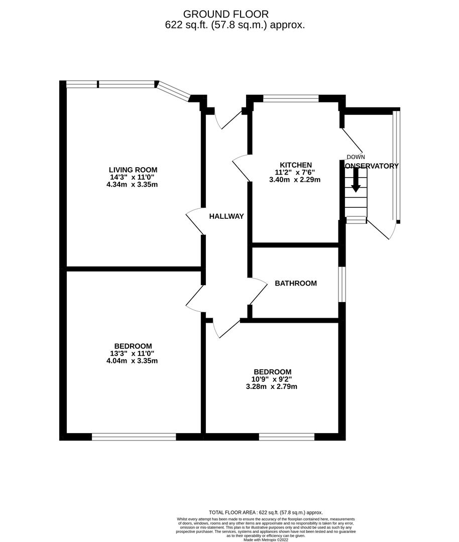 Conqueror Road, St. LeonardsOnSea TN38, 2 bedroom semidetached