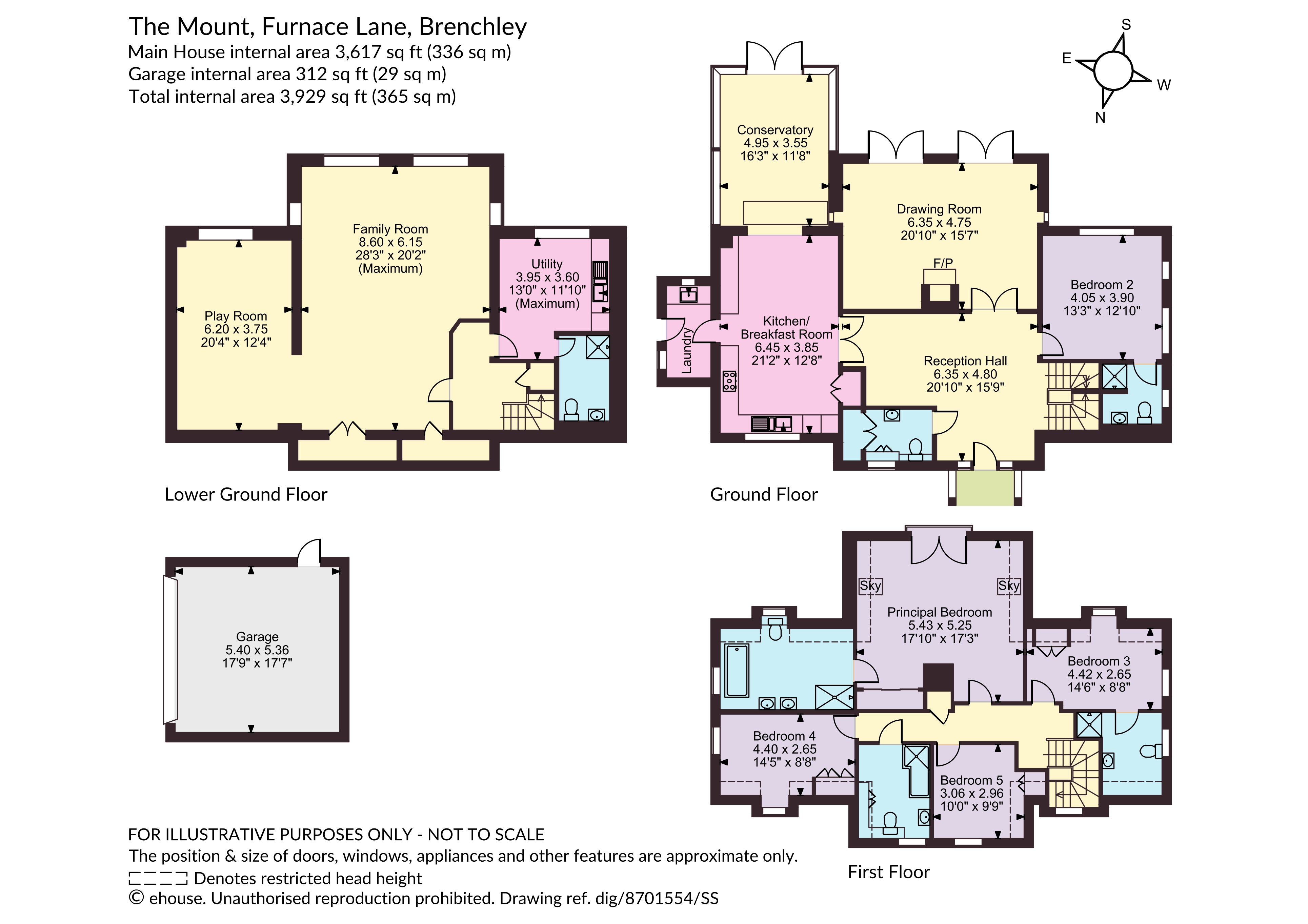 The Mount,, Furnace Lane, Tonbridge floorplan