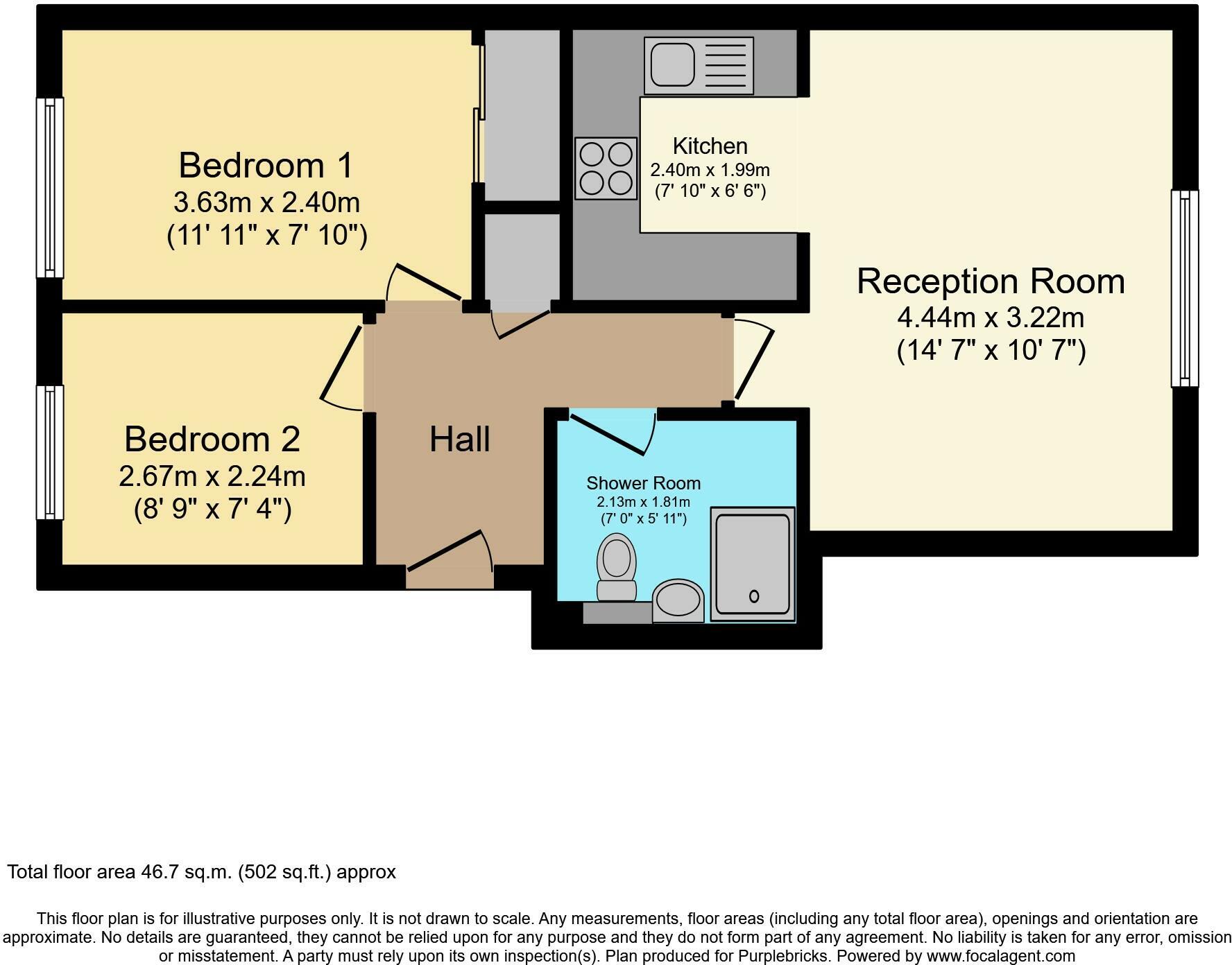 8, Maitland Drive, High Wycombe floorplan