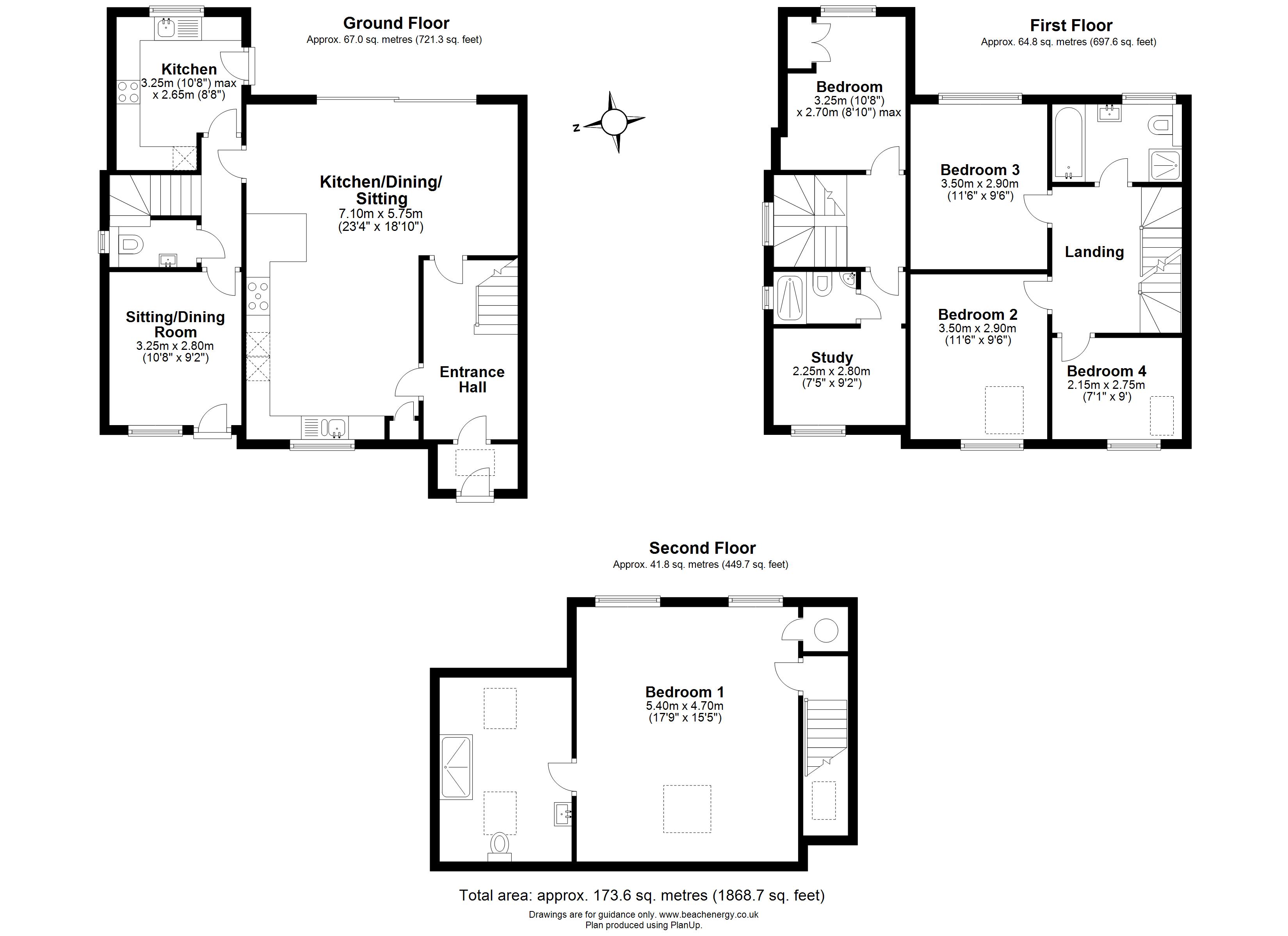 6 Bedrooms End terrace house for sale in Byron Square, Trumpington, Cambridge CB2