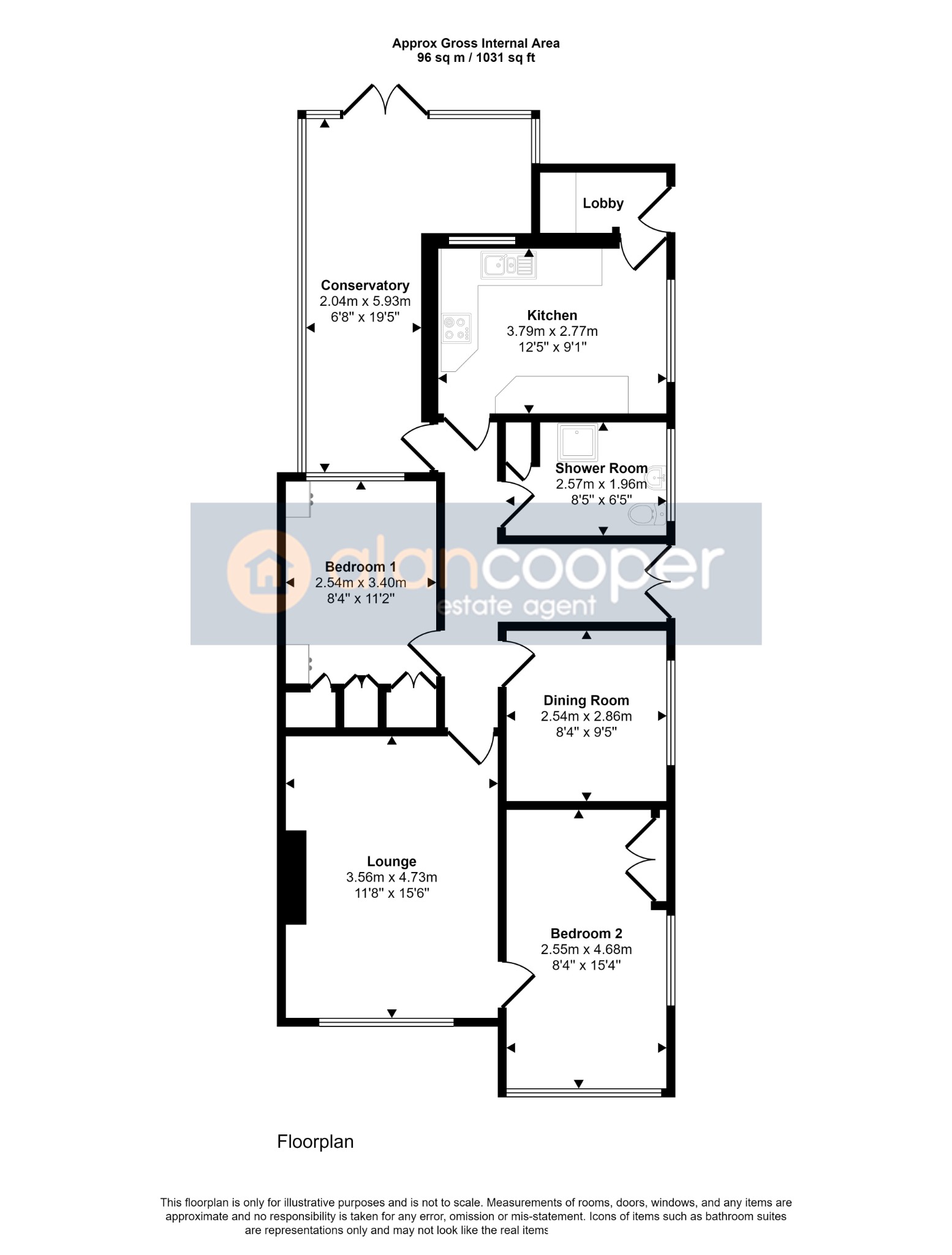 Dark Lane, Bedworth CV12, 3 bedroom semidetached bungalow for sale