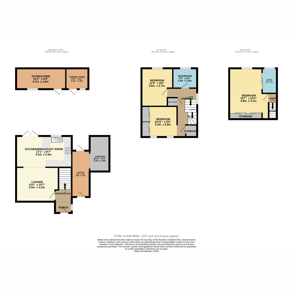 23, Hatford Road, Reading floorplan