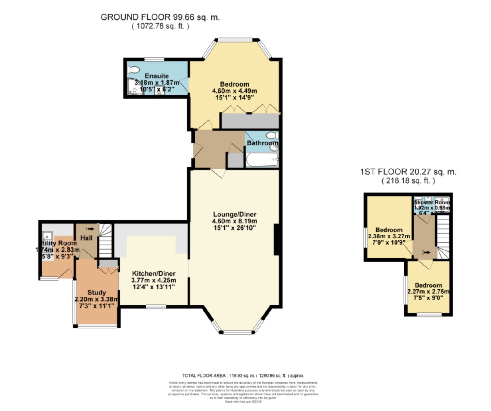 Flat 2,, 17, Clifton Crescent, Kent floorplan