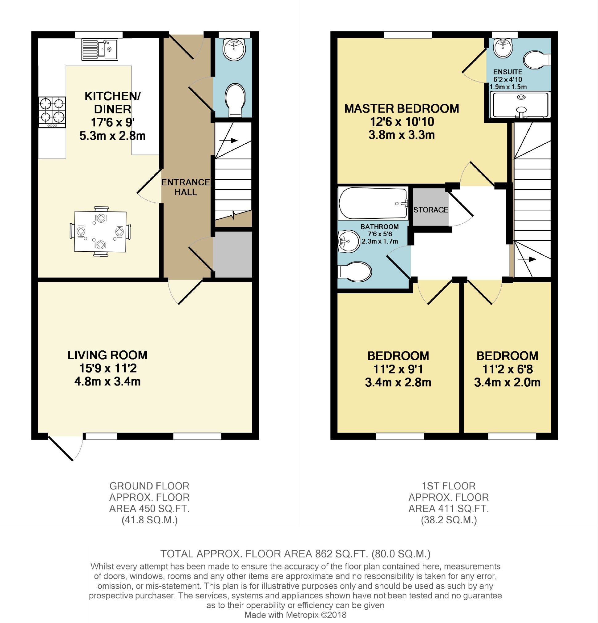 3 Bedrooms Terraced house for sale in Clements Close, Puckeridge, Hertfordshire SG11