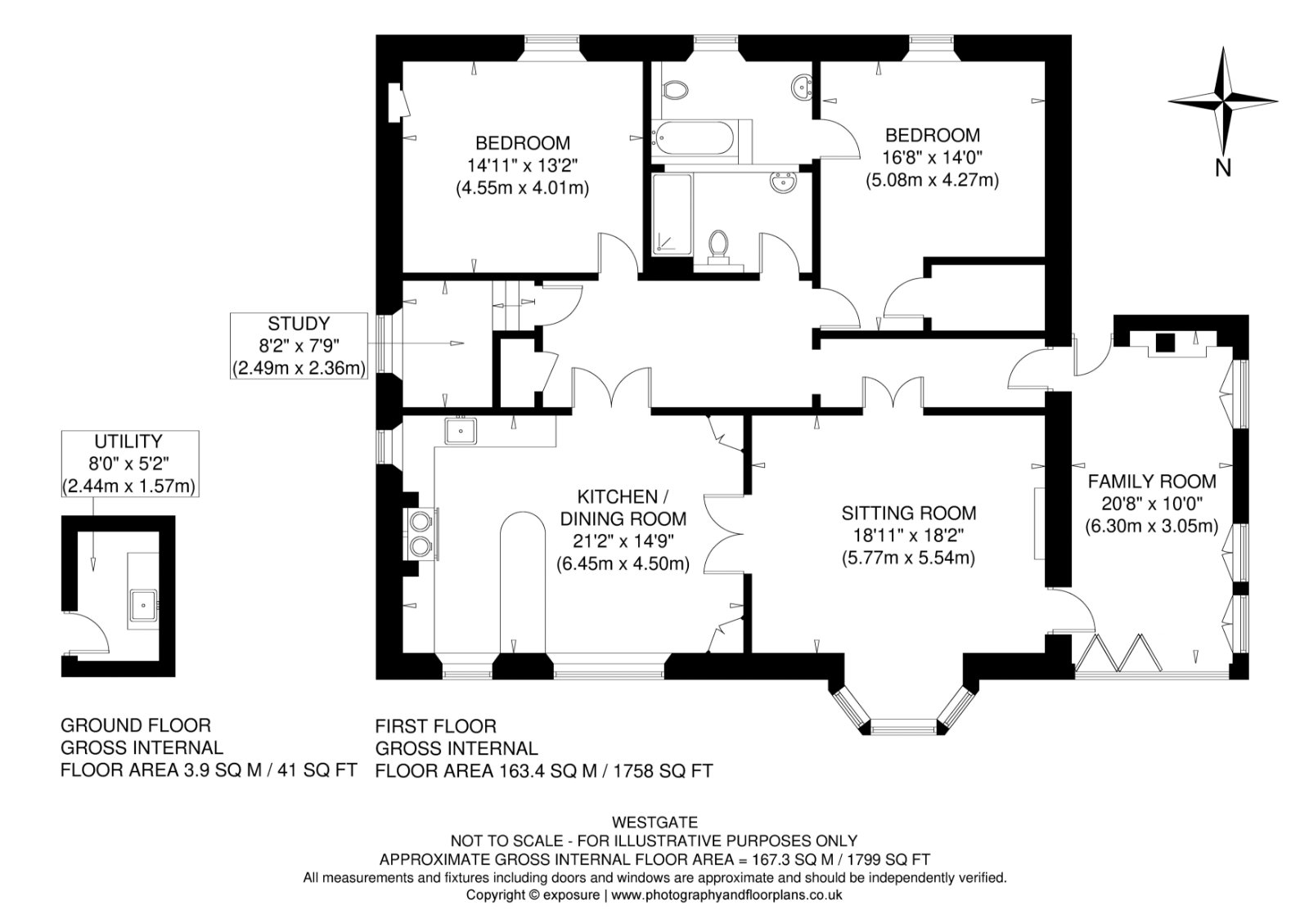 Craigview, 18C, Westgate, East Lothian floorplan