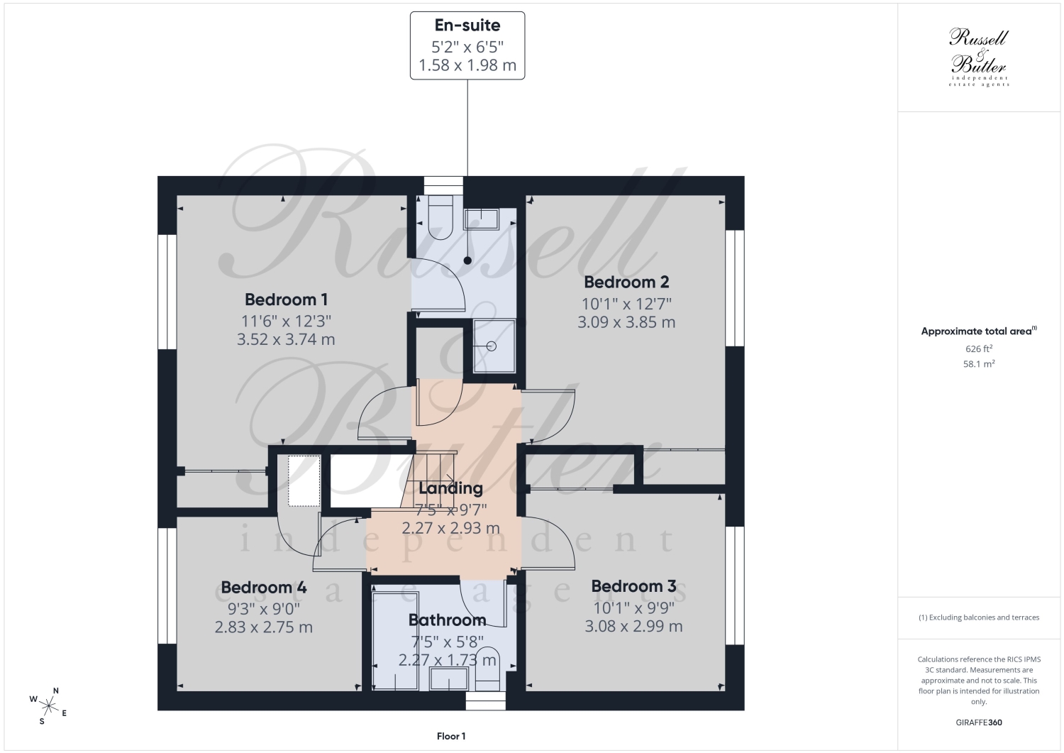 7, Watlow Gardens, Buckingham floorplan