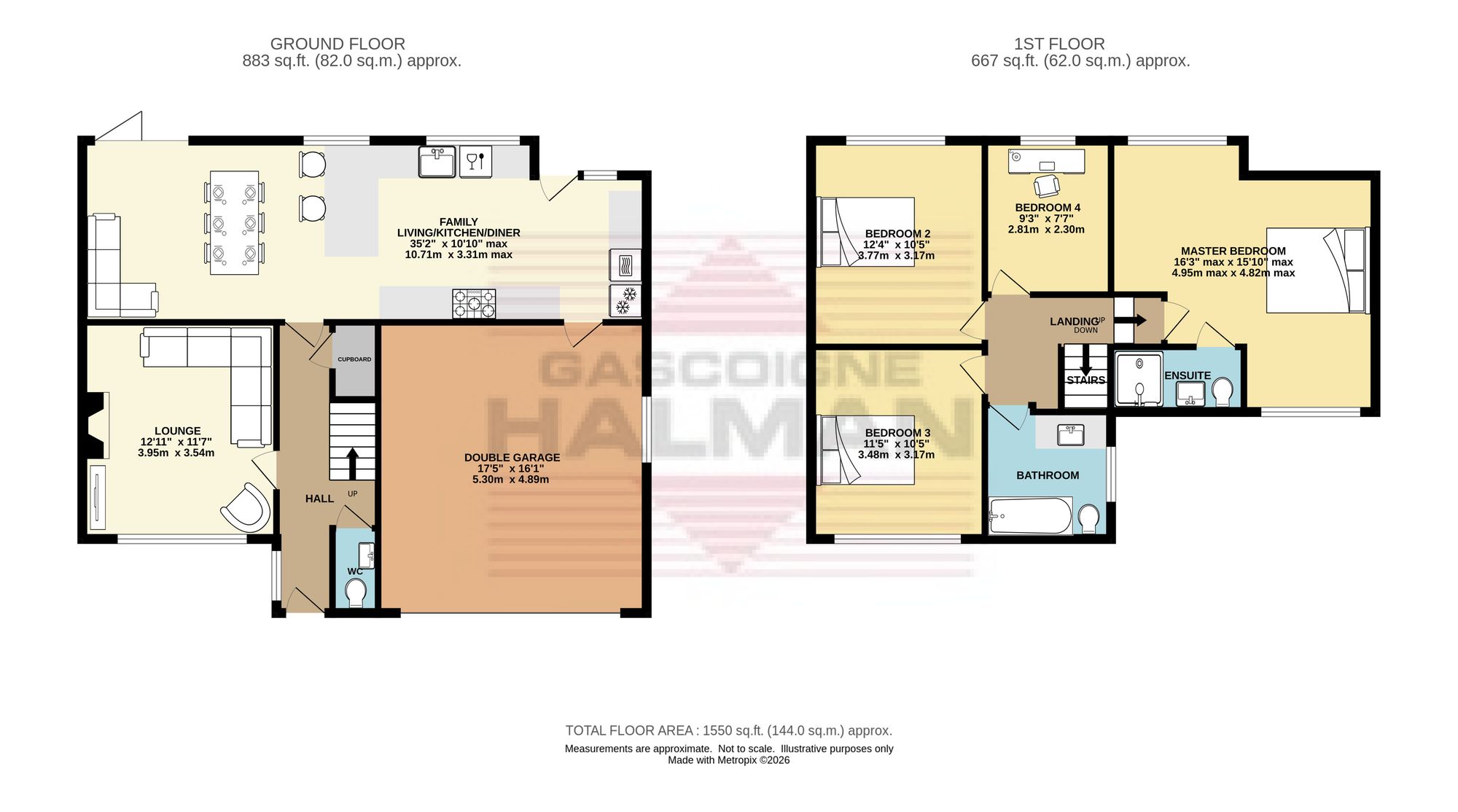 32 Heath Road, Glossop floorplan