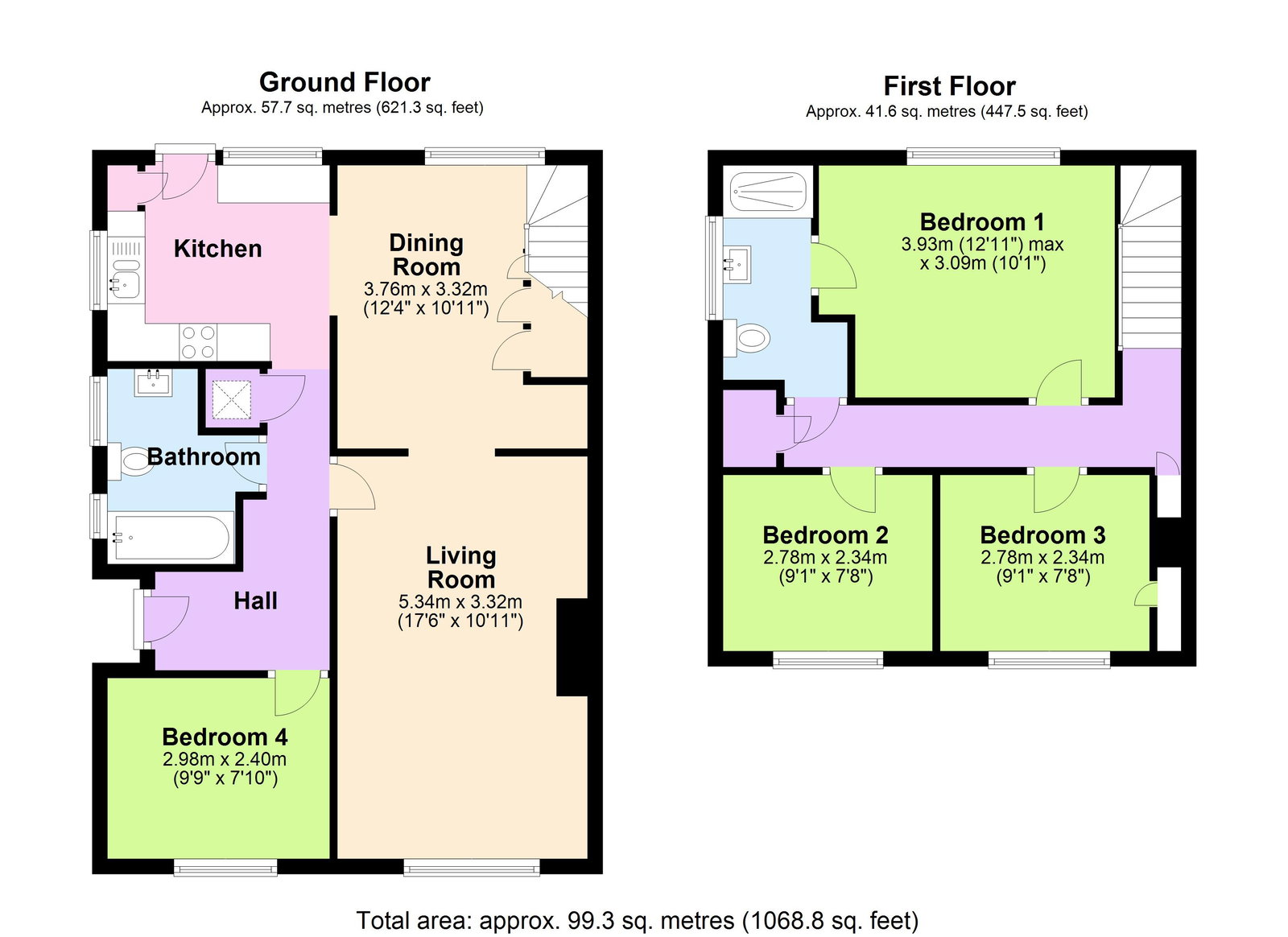 28, Beechwood Close, Etchingham floorplan