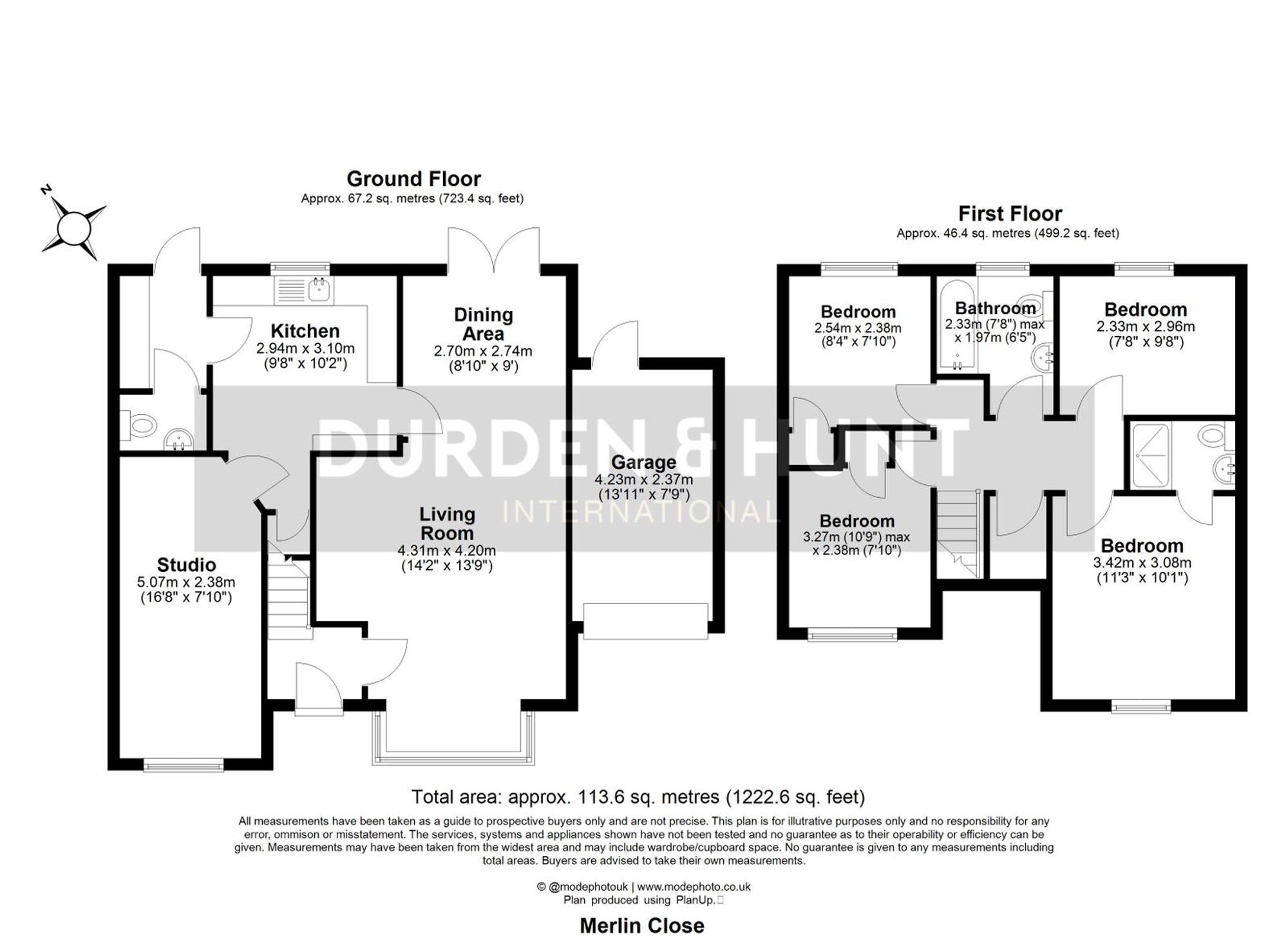 7 Merlin Close, Waltham Abbey floorplan