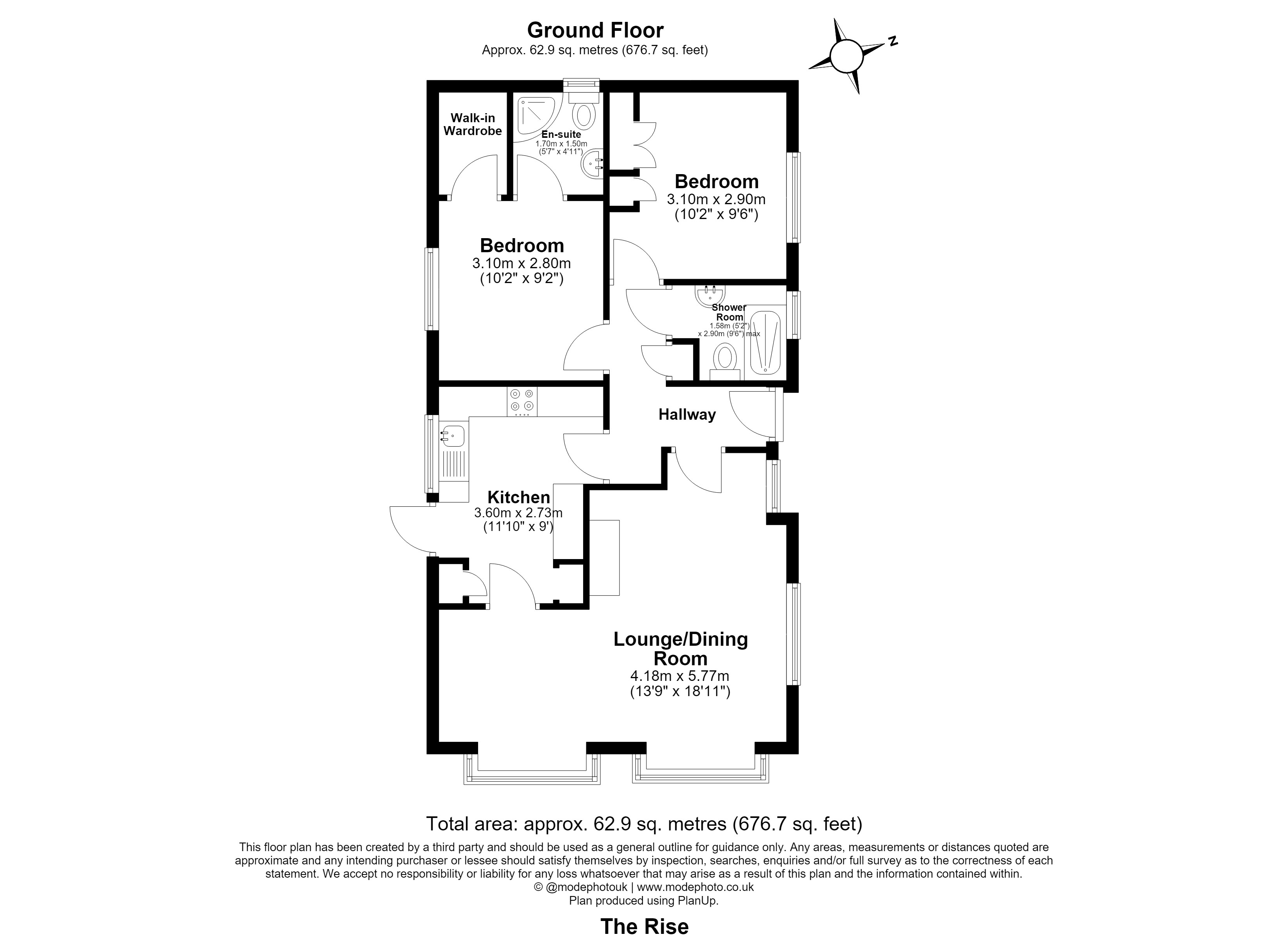 10, The Rise, Waltham Abbey floorplan