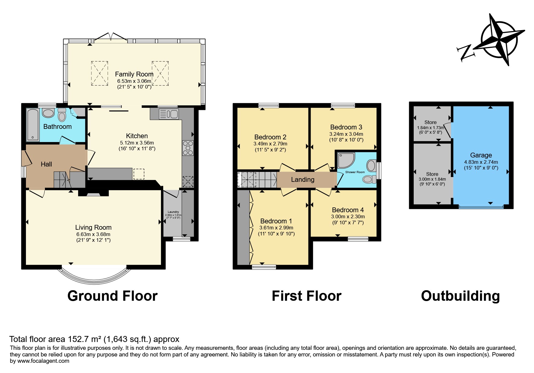 30, Mansion Gardens, Huddersfield floorplan