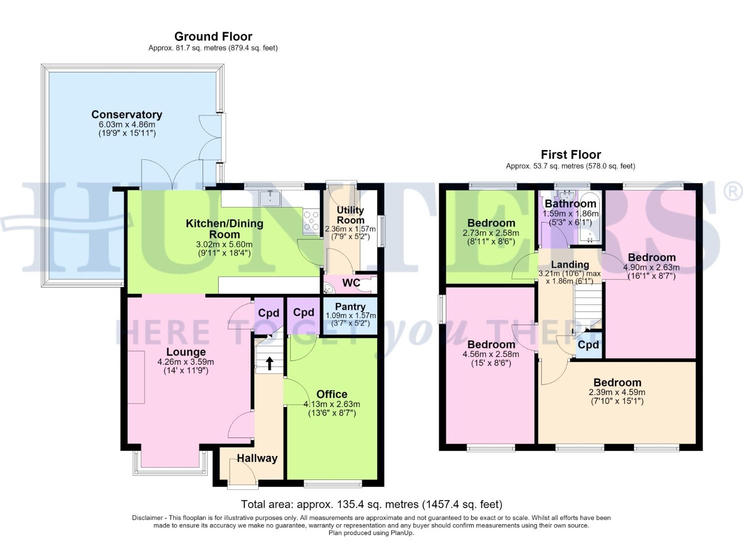 1, Barratt Gardens, Manchester floorplan