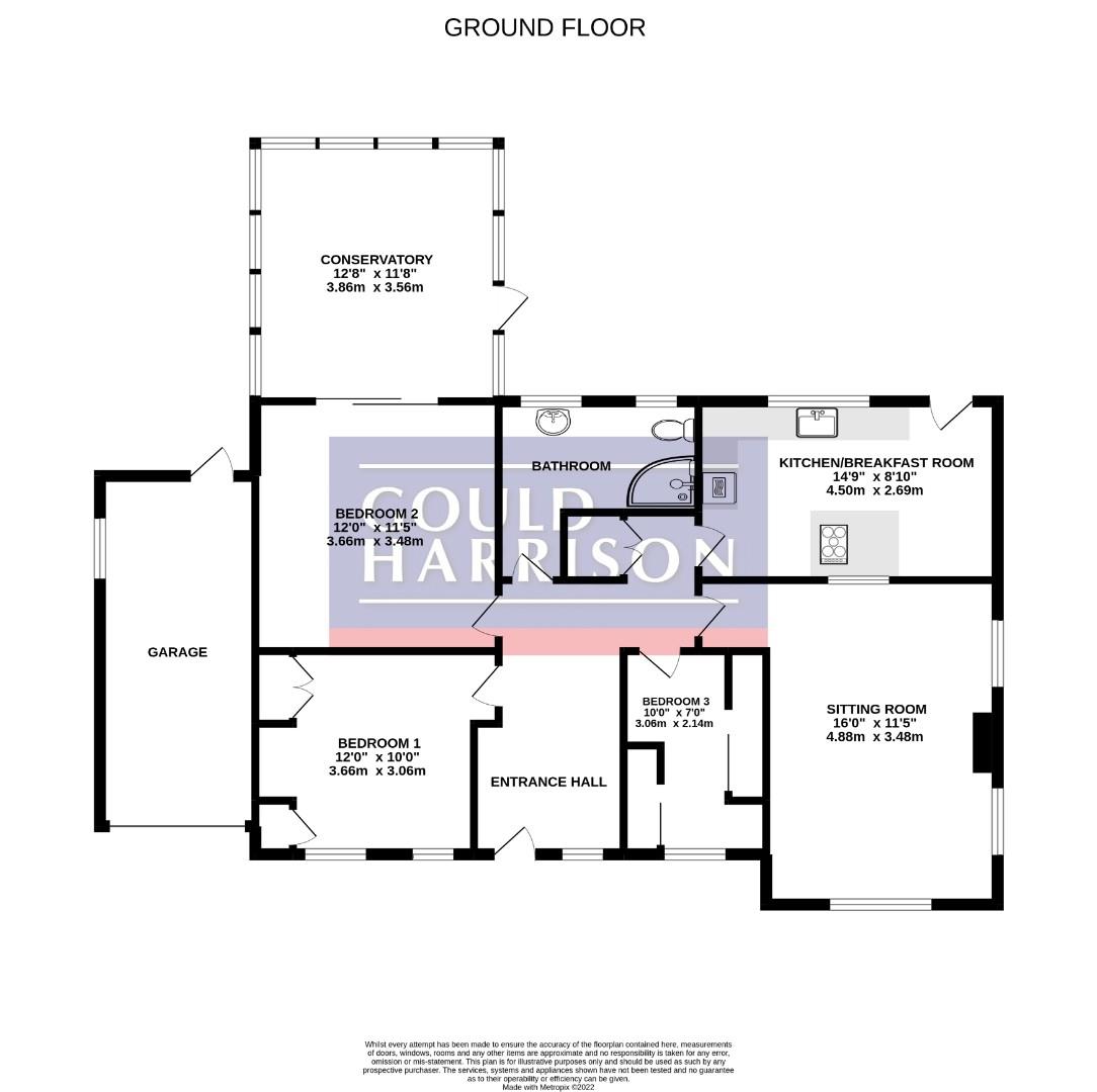 Harvey Road, Willesborough, Ashford TN24, 3 bedroom detached bungalow