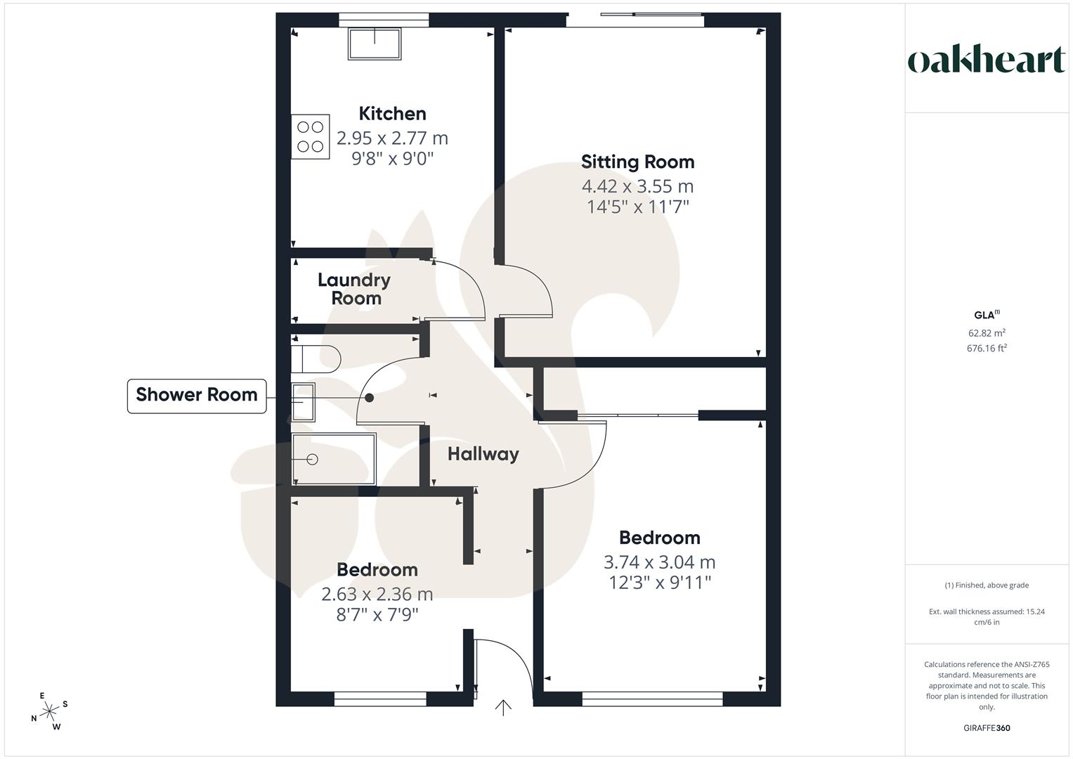 22, Old Schools Court, Bury St. Edmunds floorplan