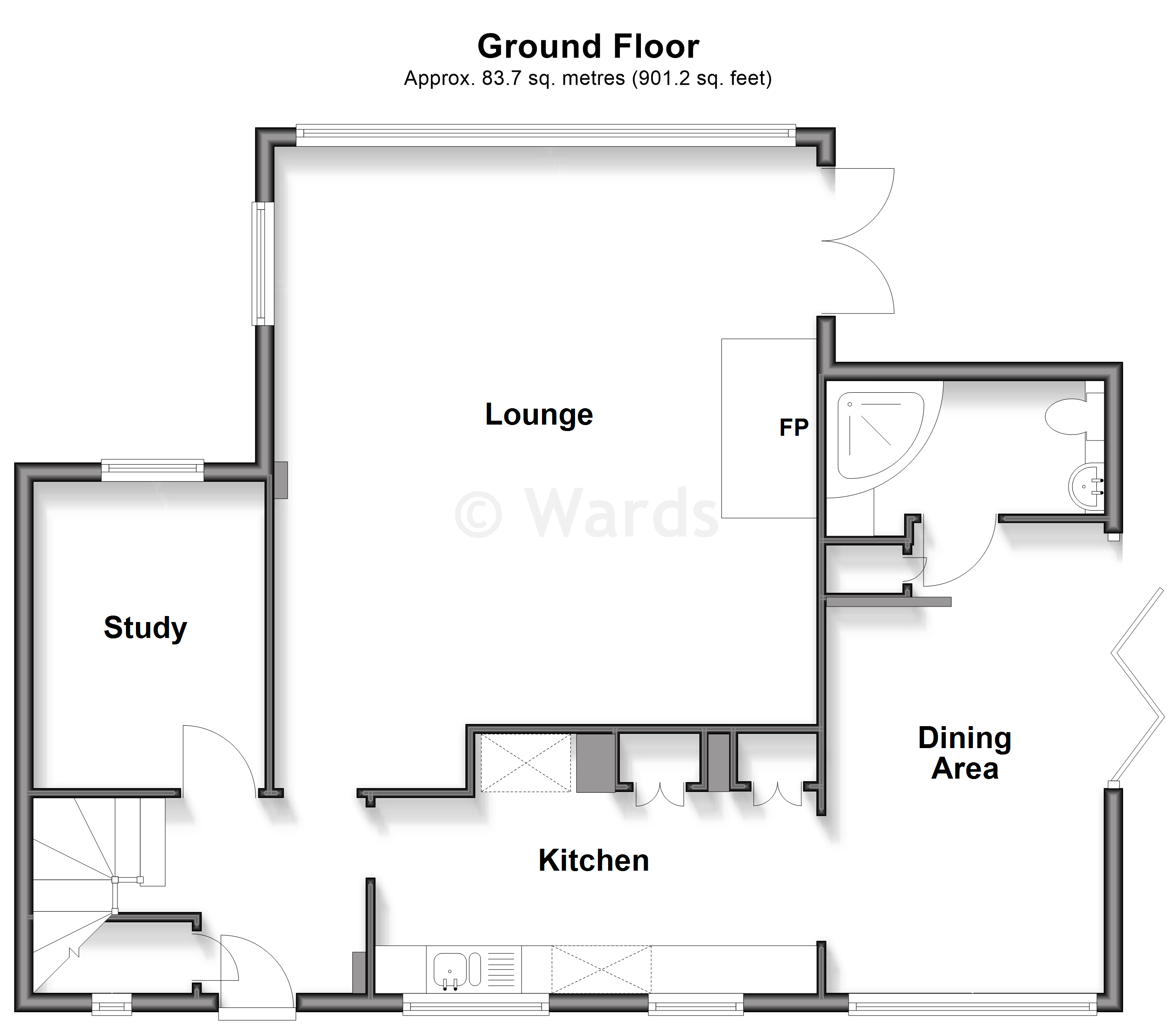 Orchard House, Rushett Lane, Faversham floorplan