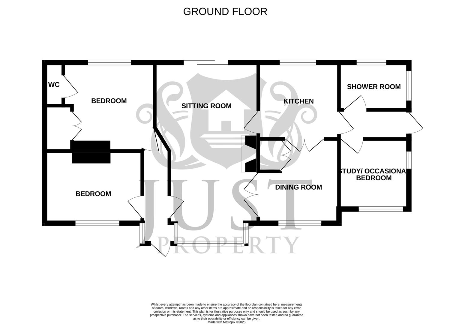 Shenfield, 17, Battery Hill, Fairlight floorplan